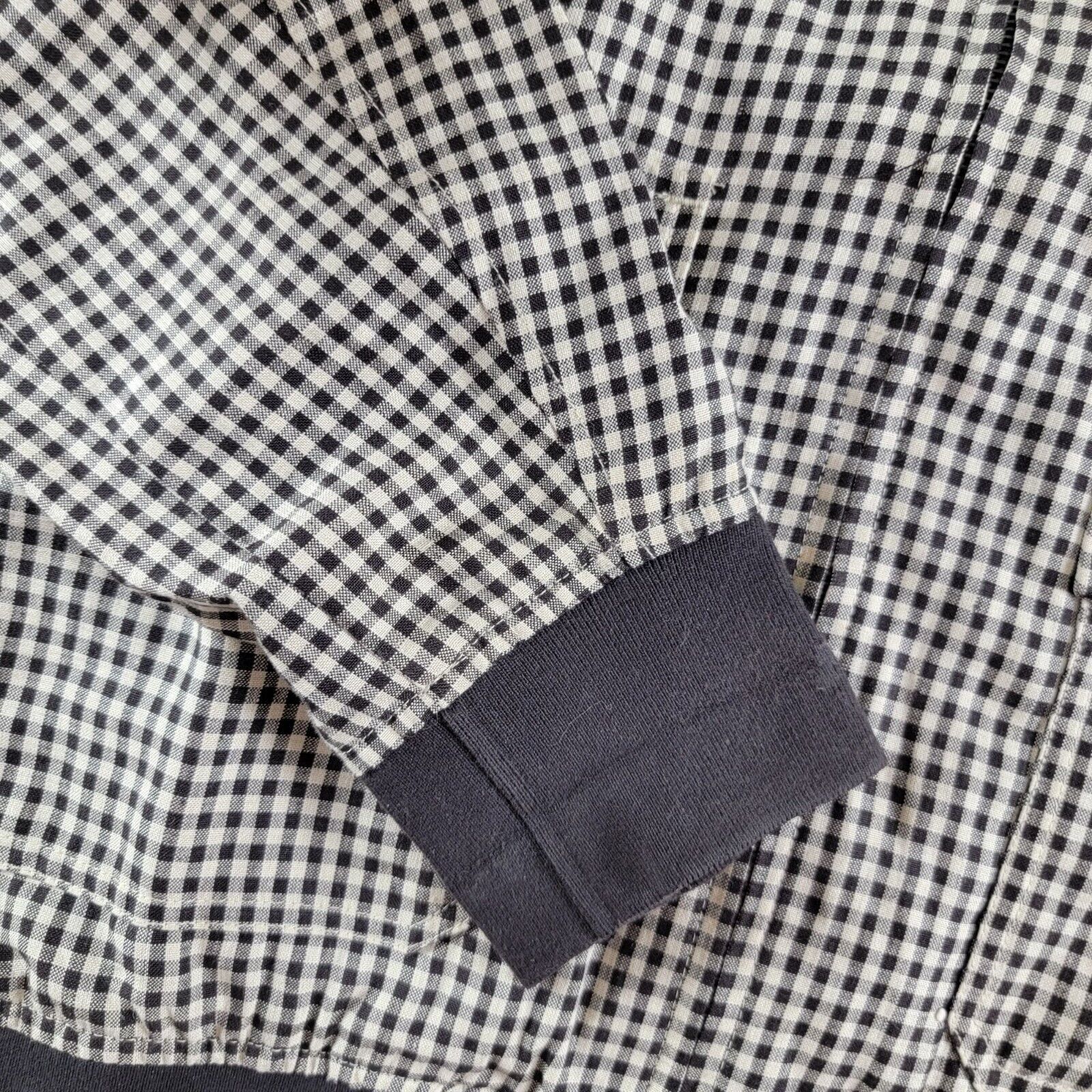 Todd Snyder Todd Snyder Gingham Scooter Bomber Jacket size S Cream Size US S / EU 44-46 / 1 - 8 Thumbnail