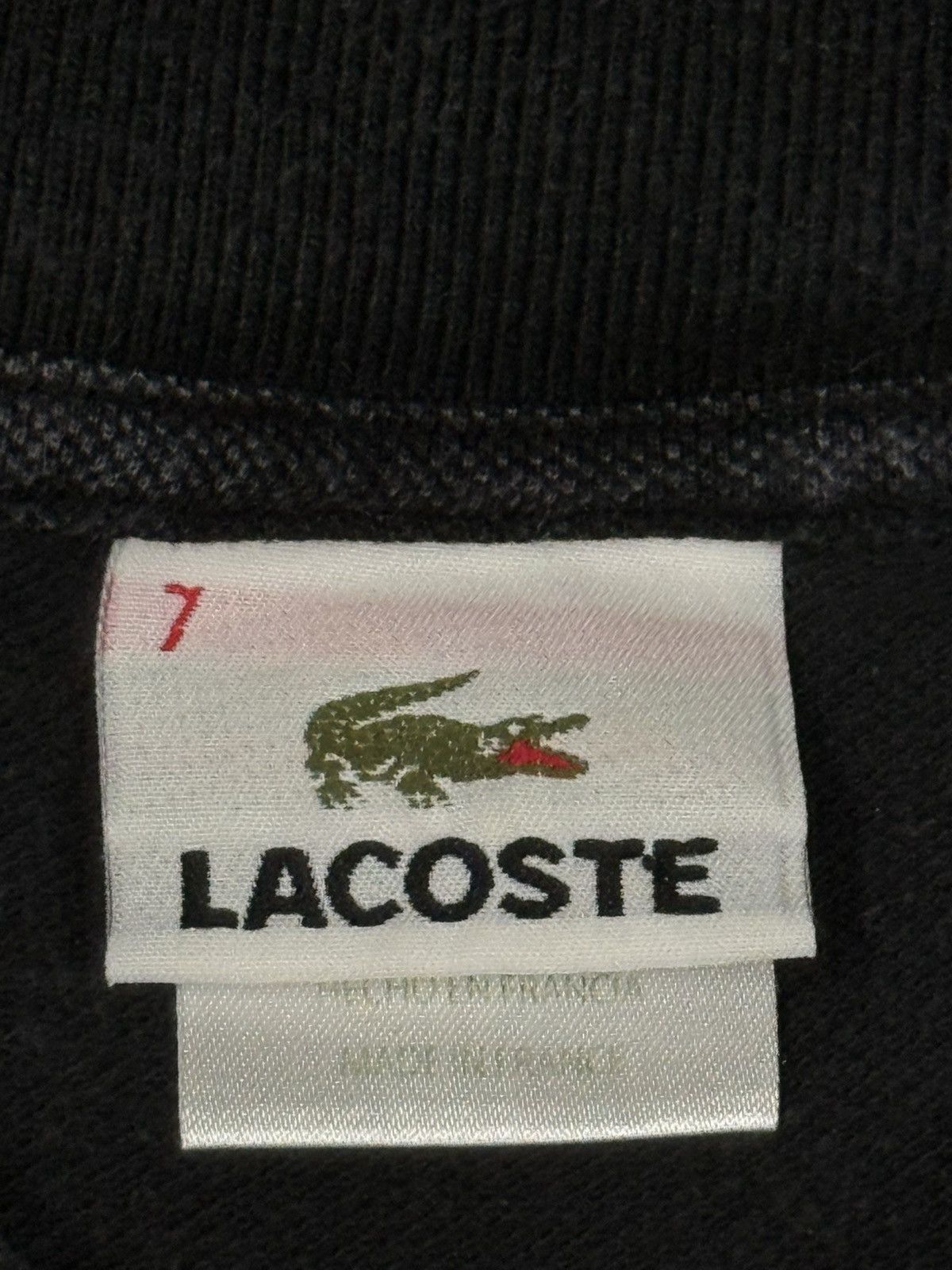 Lacoste Lacoste Black Aligator Logo Polo Y2K Medium Size US M / EU 48-50 / 2 - 3 Thumbnail