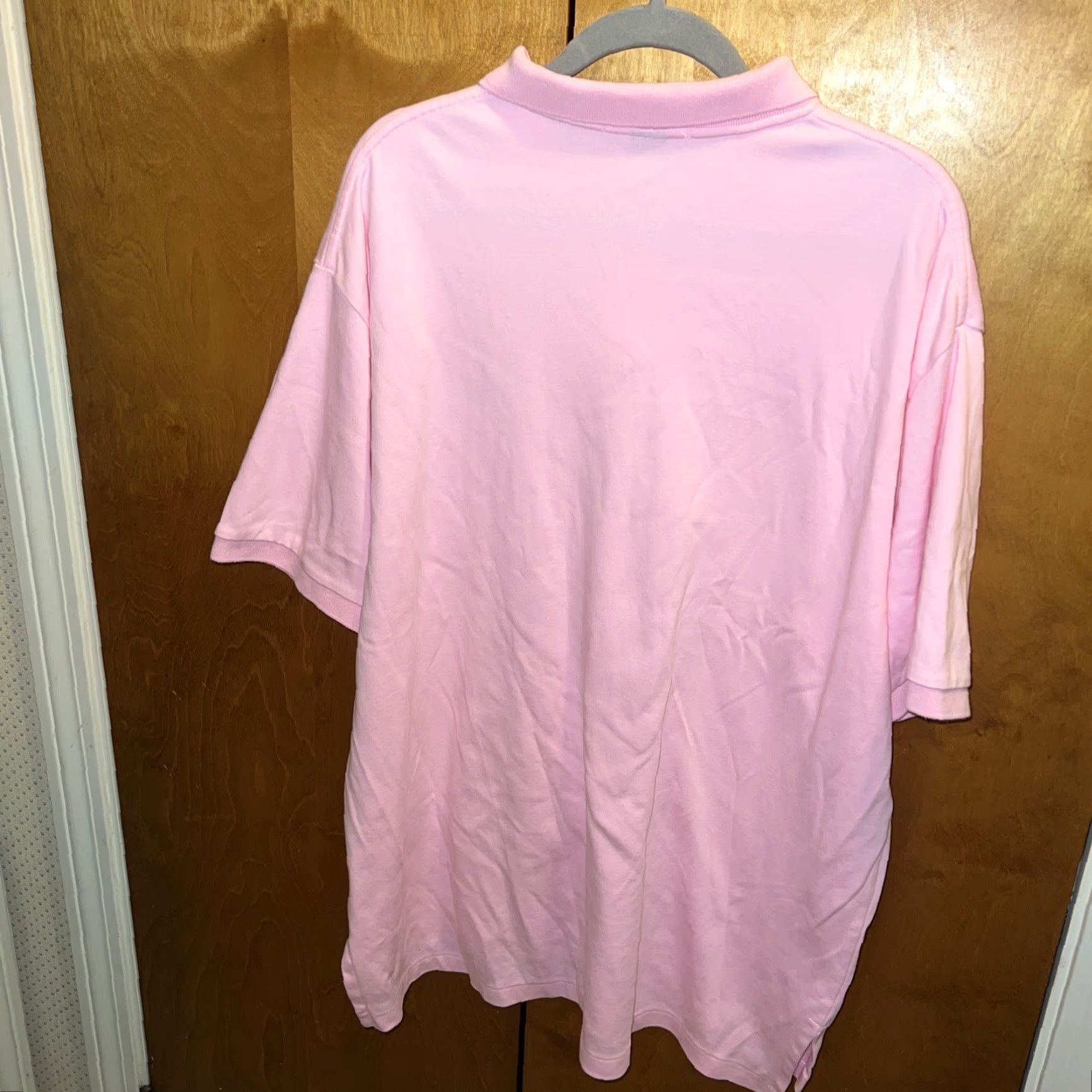 Polo Ralph Lauren VINTAGE Polo Ralph Lauren Polo Shirt Men 2XL Pink Cotton Short Sleeve Casual Golf Size US XXL / EU 58 / 5 - 4 Thumbnail