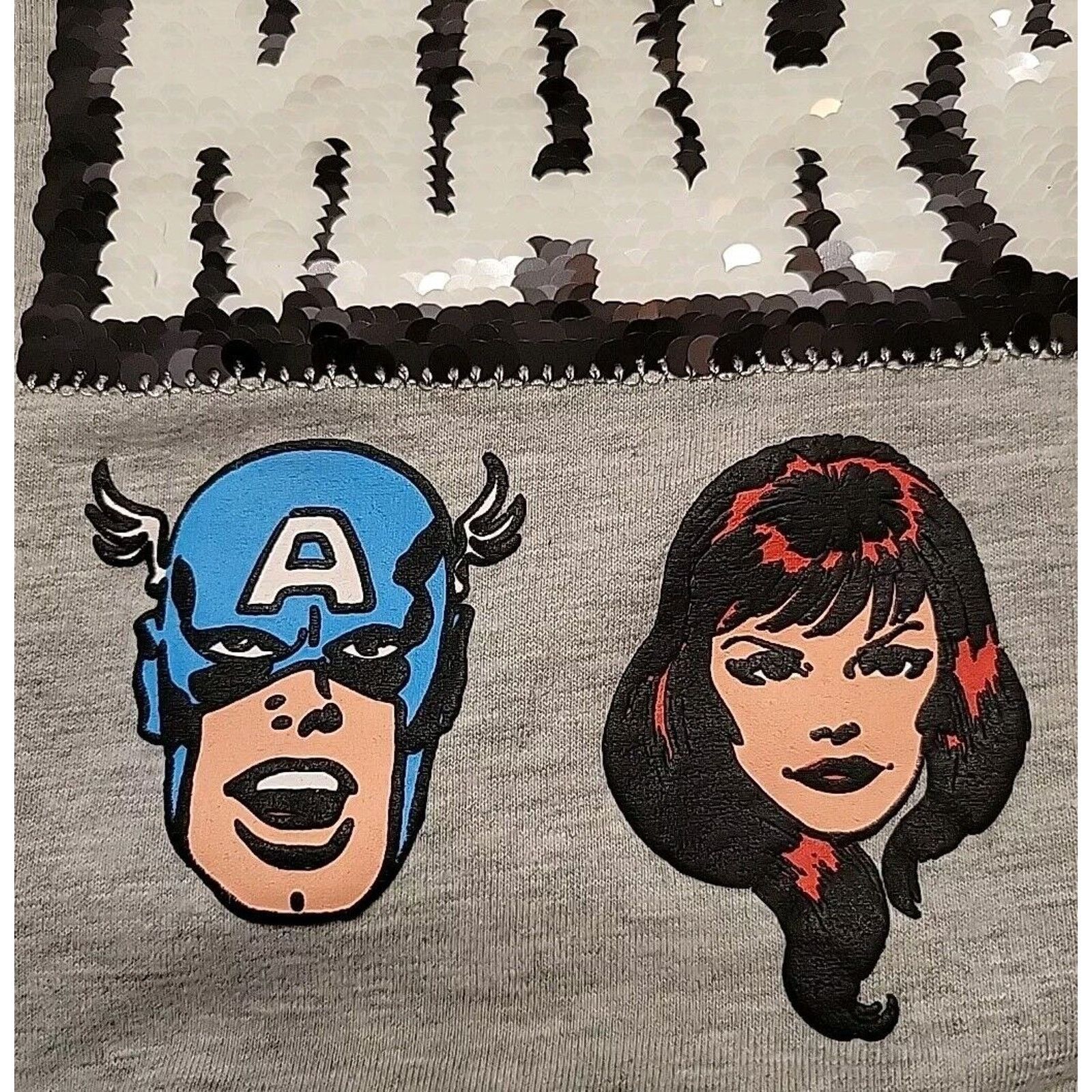 Marvel Comics New MARVEL AVENGERS Flip Sequins T-Shirt Child Size 7 Unisex Size US XXS / EU 40 - 10 Thumbnail