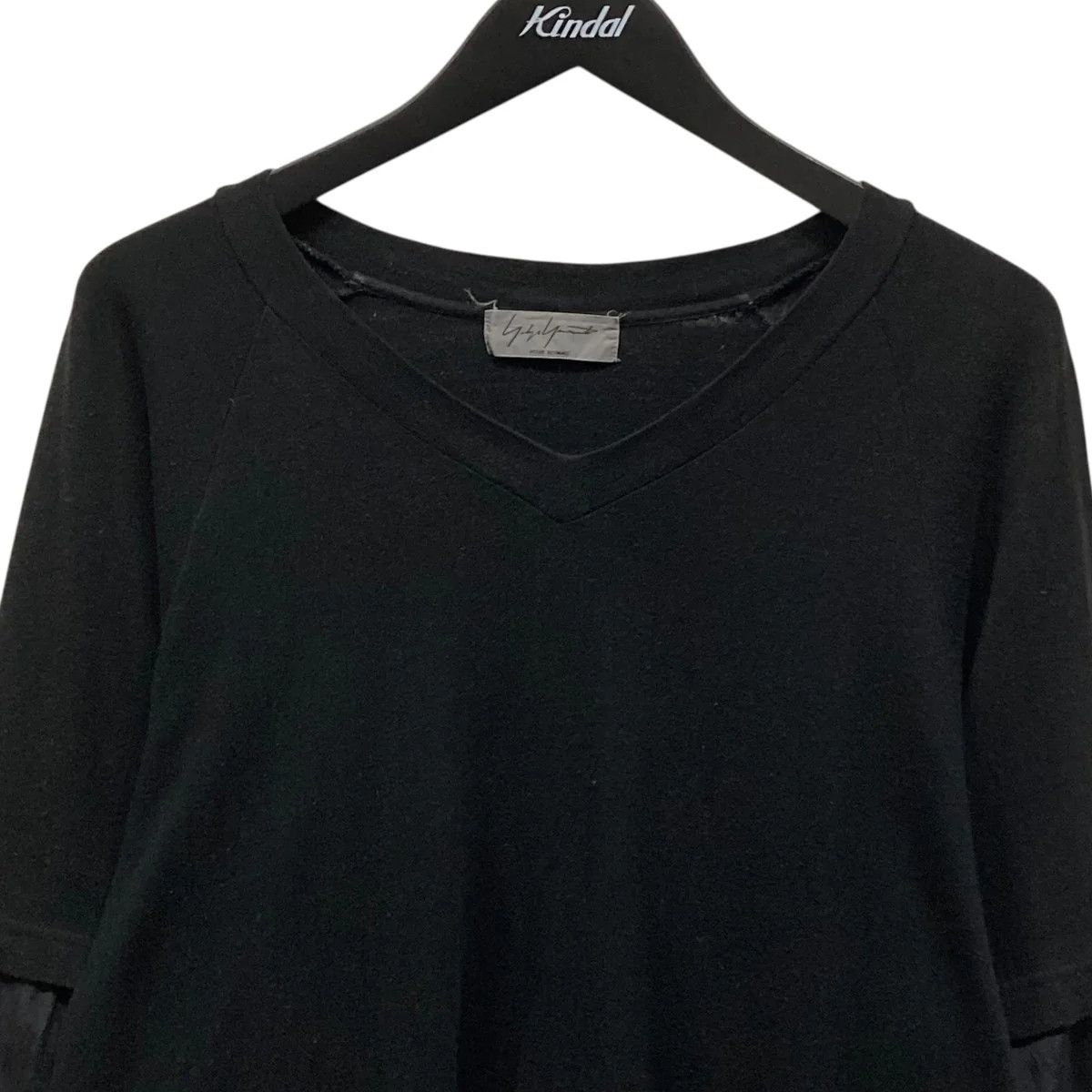 Yohji Yamamoto Yohji Yamamoto pour homme // 98SS V-neck T-shirt Size US L / EU 52-54 / 3 - 3 Thumbnail