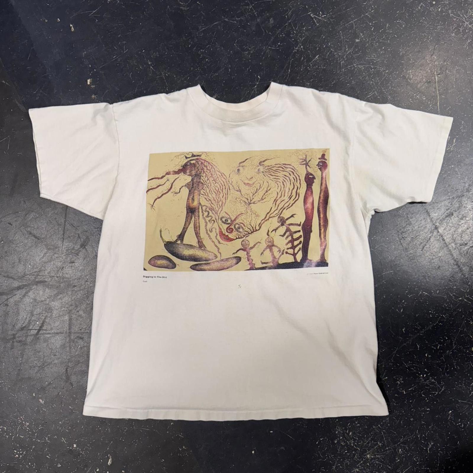 Vintage 1992 Peter Gabriel Genesis Diggin in the Dirt Peter Gabriel Size US XL / EU 56 / 4 - 2 Thumbnail