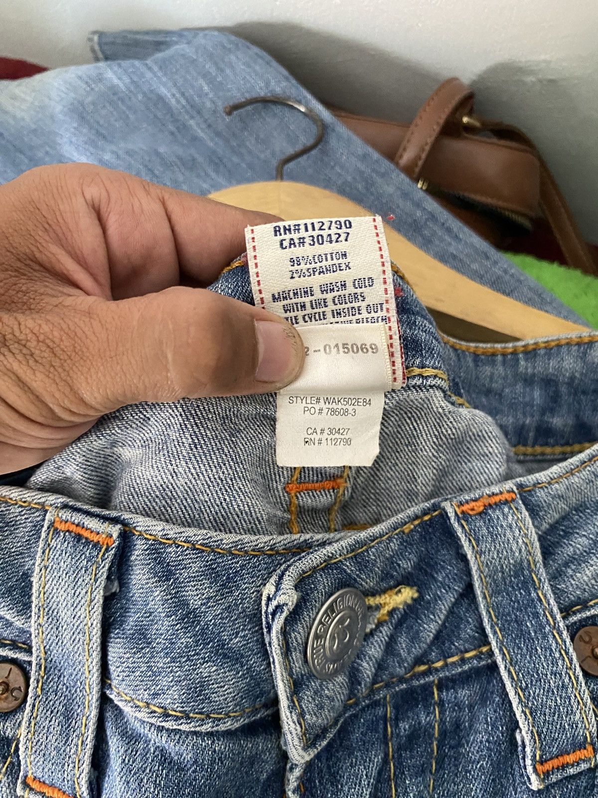 If Six Was Nine × Japanese Brand × True Religion Vintage true religion flare sun faded jeans Size US 28 / EU 44 - 7 Thumbnail