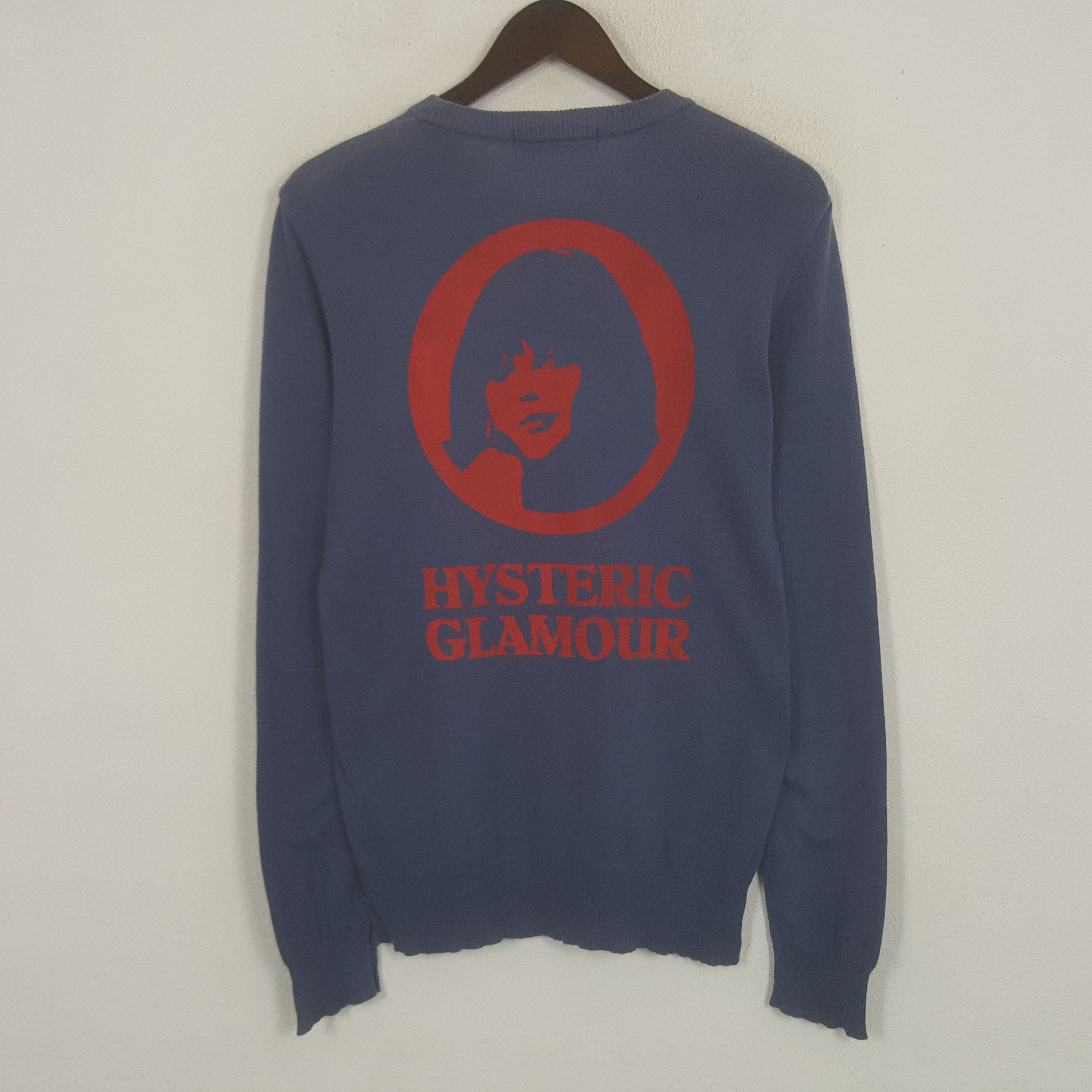 Hysteric Glamour × Vintage Hysteric Glamour Spell Out X Custom Big Logo Sweatshirt Size US S / EU 44-46 / 1 - 3 Thumbnail