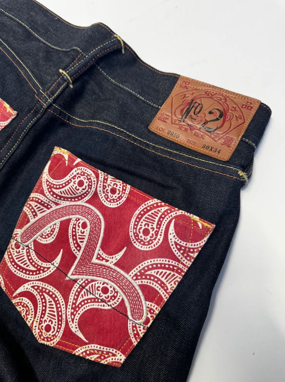 Evisu × Japanese Brand Evisu Red Bandana Seagull Jean Size US 30 / EU 46 - 3 Thumbnail