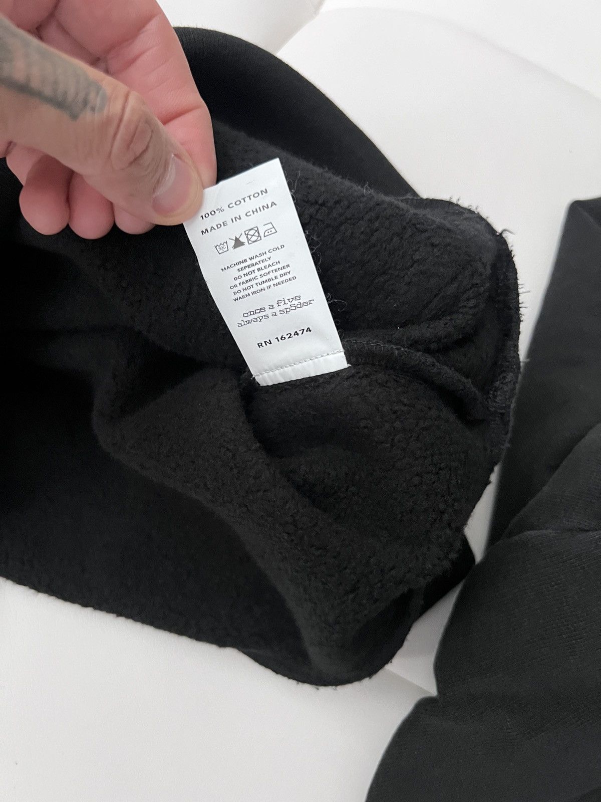 Sp5der Spider black logo sweatsuit Size US S / EU 44-46 / 1 - 15 Thumbnail