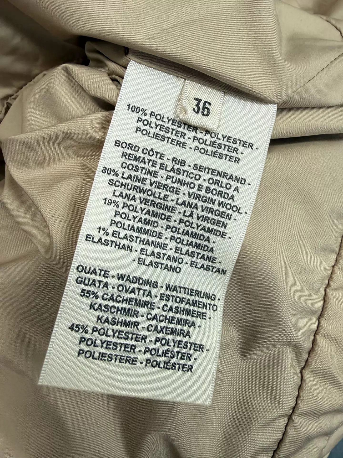Hermes HERMES Khaki Quilted Puffer Jacket 36 Size XS / US 0-2 / IT 36-38 - 5 Thumbnail