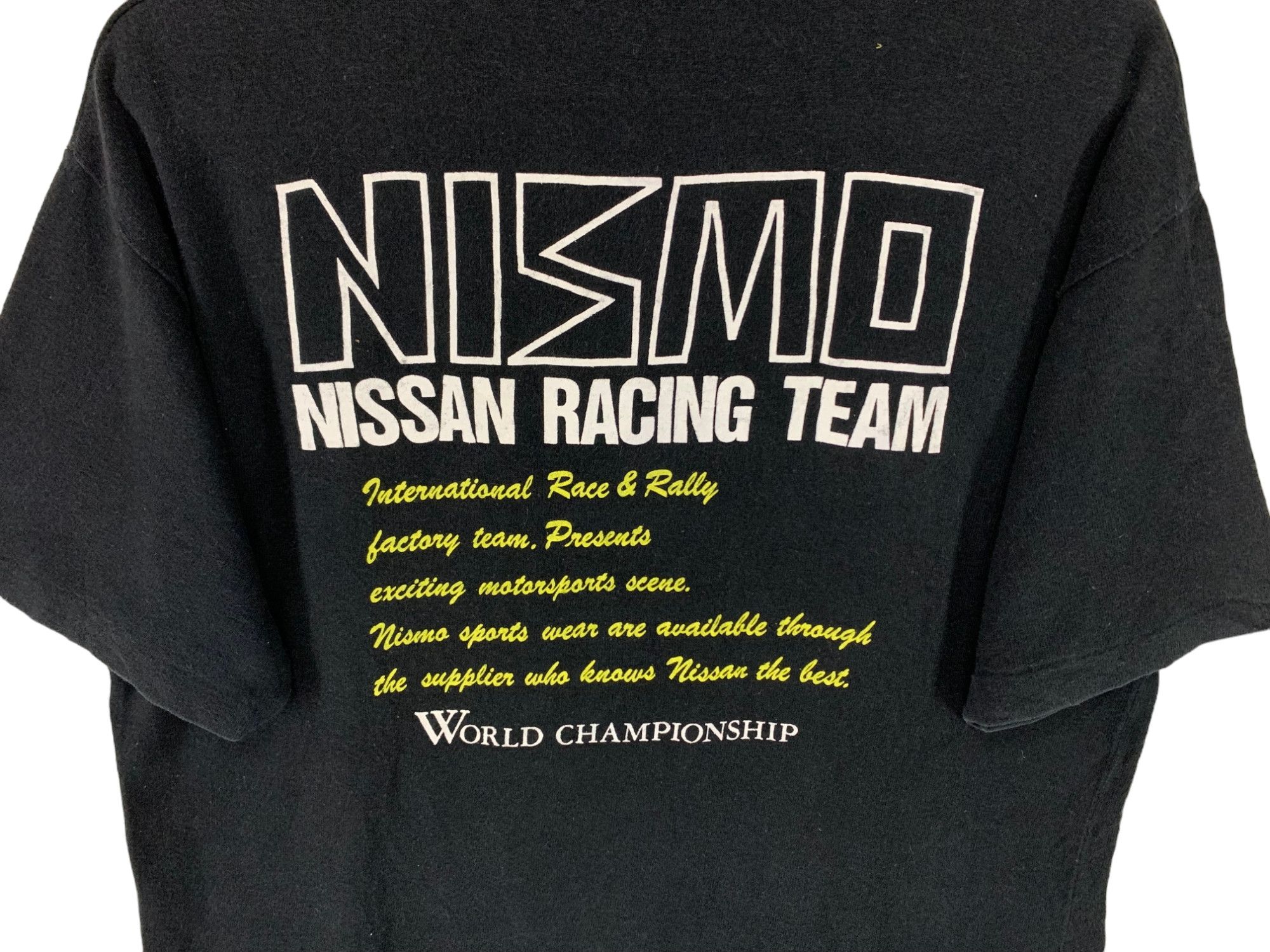Vintage 90s Nismo nissan racing team vintage polo shirt Size US M / EU 48-50 / 2 - 7 Thumbnail