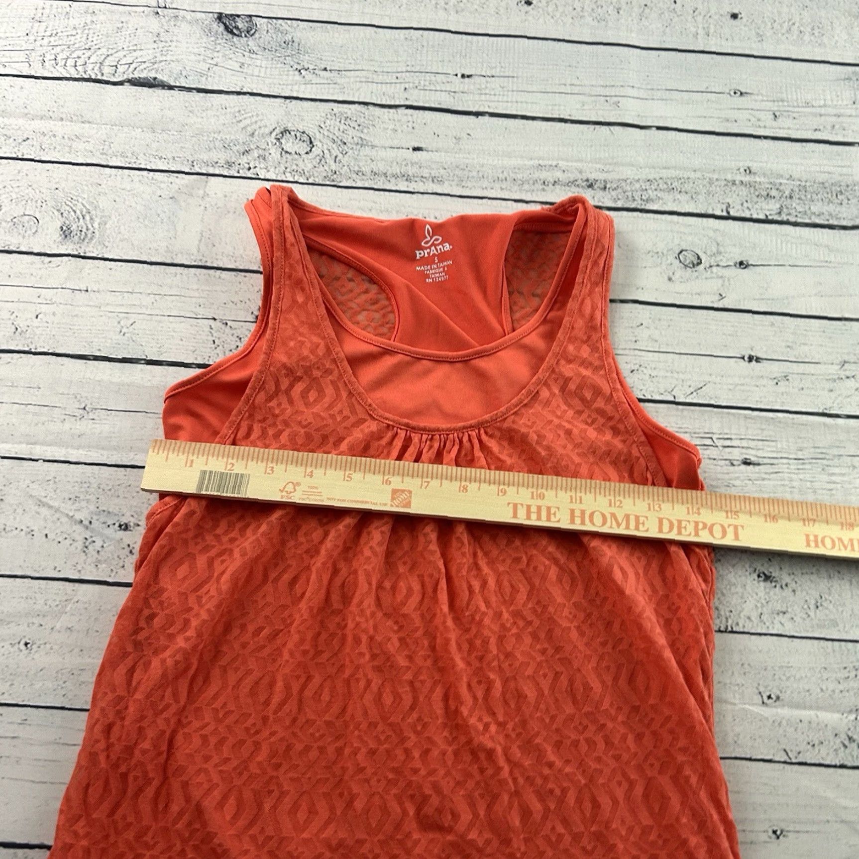 Prana prAna Sleeveless Mika Tank Top Women's S Peach Orange Tank Sleeveless Activewear Womens 90s? Size S / US 4 / IT 40 - 4 Thumbnail