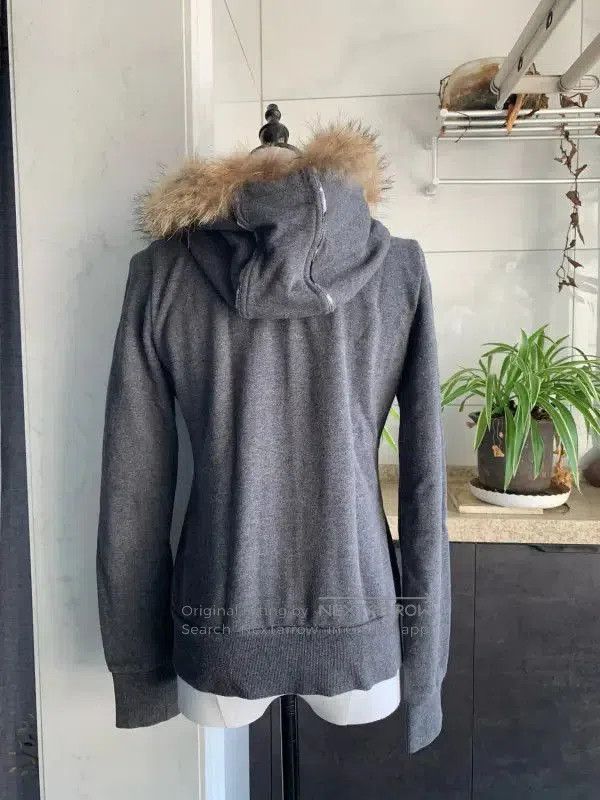 Burberry Burberry Gray Cotton Hooded Jacket for Women. Size M / US 6-8 / IT 42-44 - 3 Thumbnail