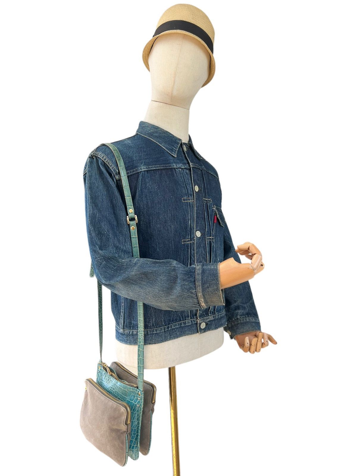Yohji Yamamoto Yohji Yamamoto Y’saccs X Kenji Ikeda 3 Layer Mini Sling Bag Size ONE SIZE - 7 Thumbnail