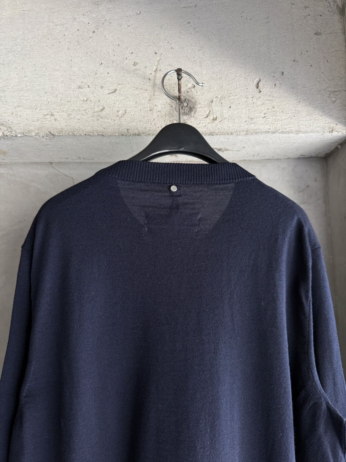 OAMC OAMC Dark Navy Belted Wool Knit Size US S / EU 44-46 / 1 - 6 Thumbnail
