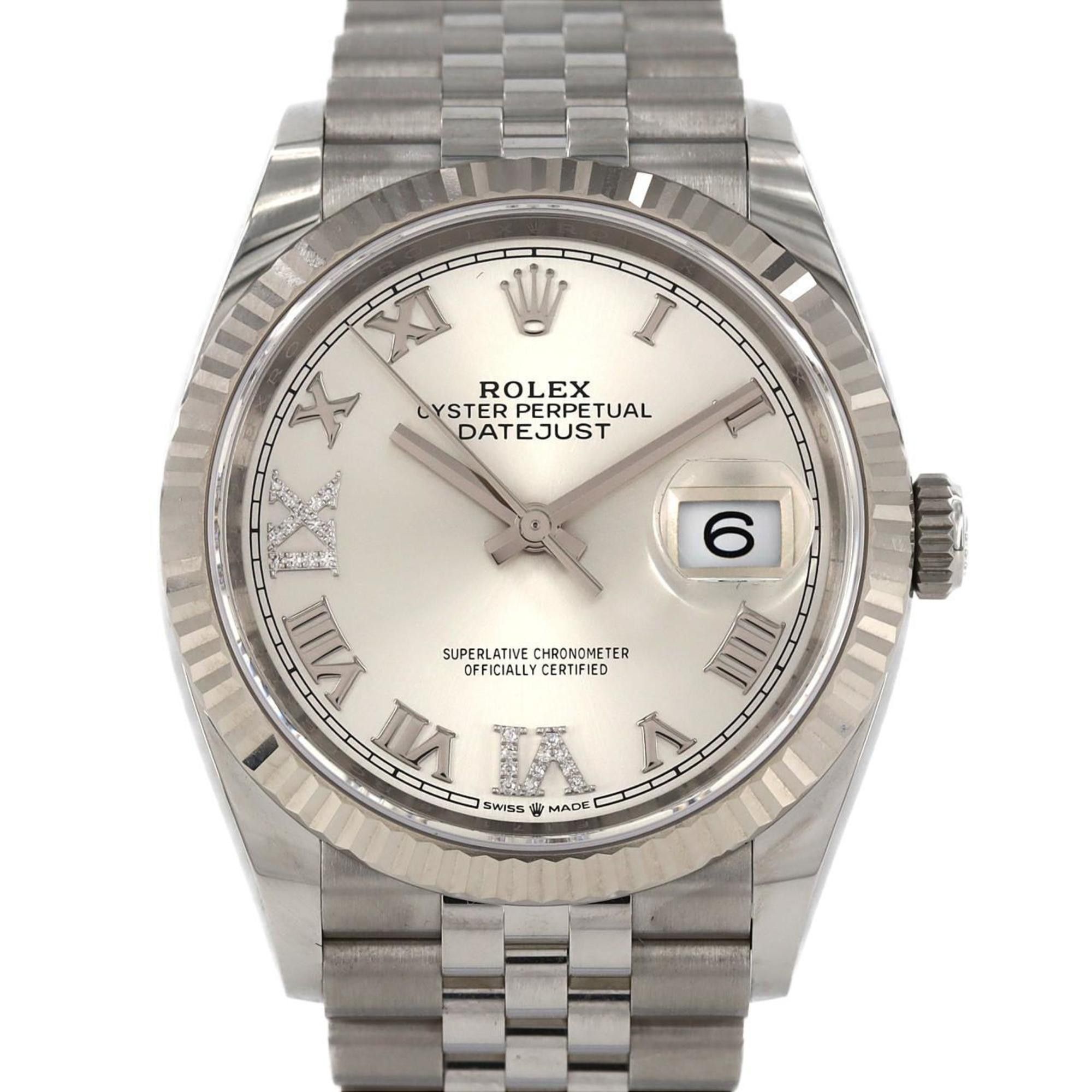 Rolex Rolex Datejust 126234 SSxWG Watch Automatic Random Number Size ONE SIZE - 1 Thumbnail