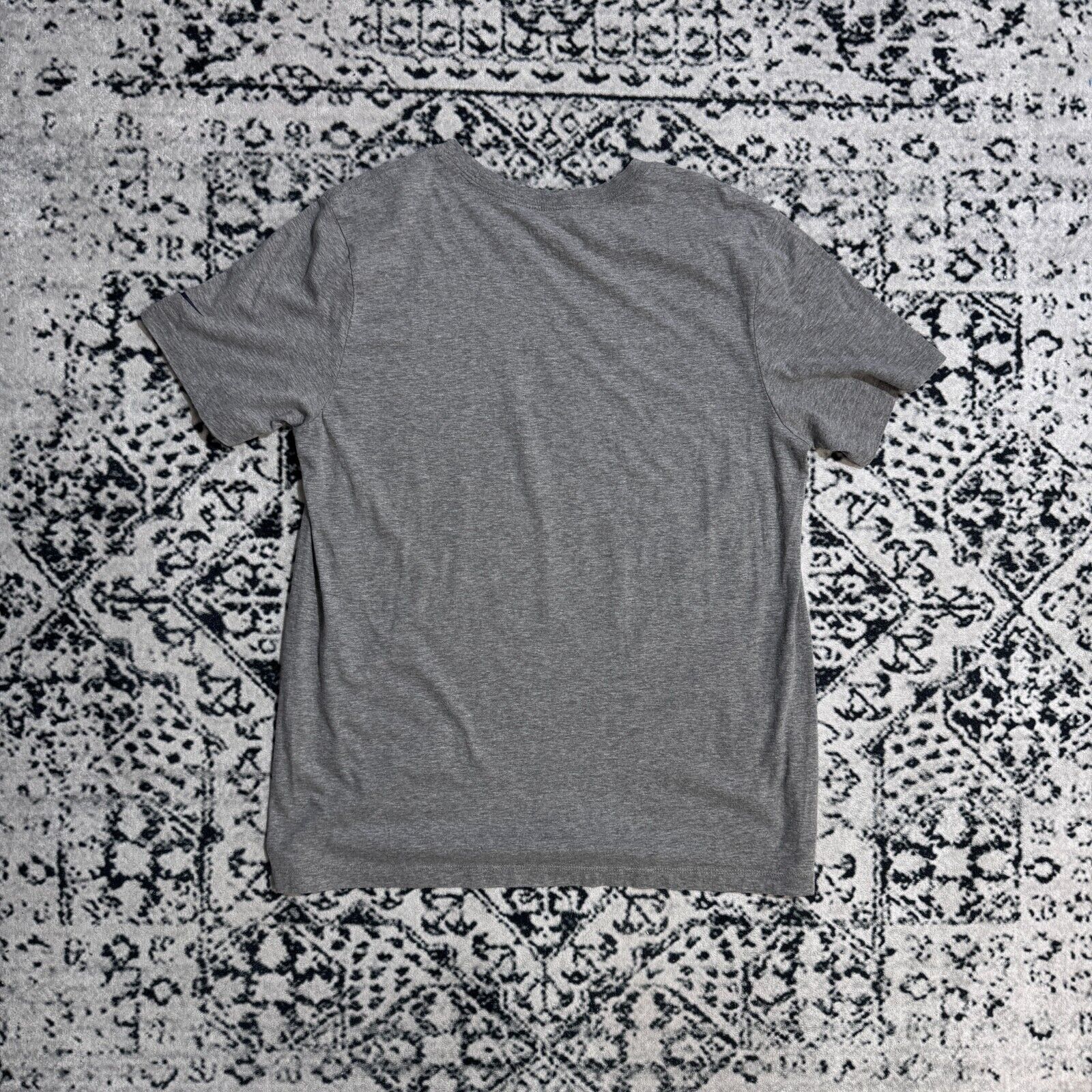 Nike × Vintage Vintage Nike Unisex Gray Cotton T-Shirt Size L Patriots NFL Size US L / EU 52-54 / 3 - 11 Thumbnail