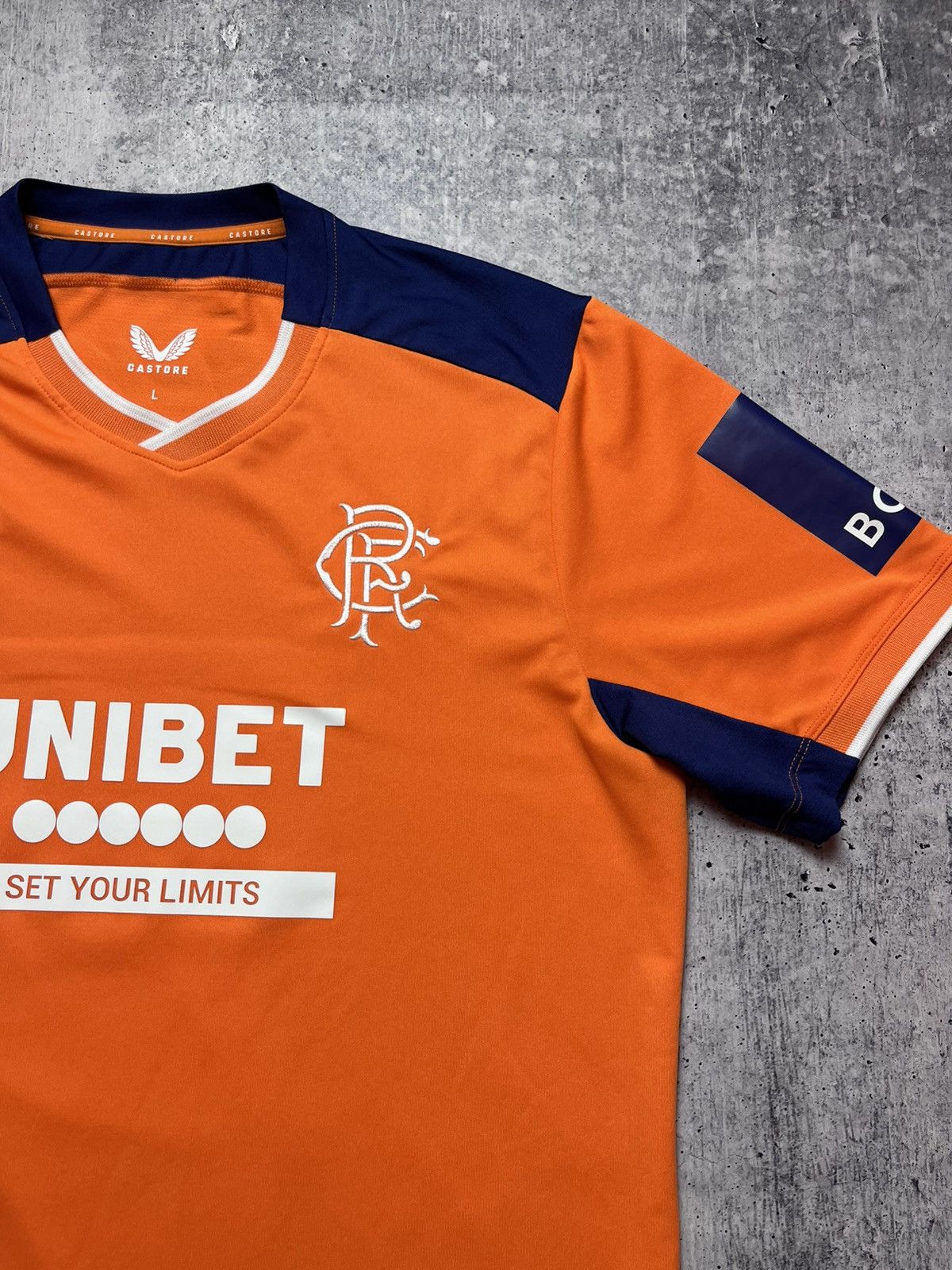 Castore Glasgow Rangers 2022/2023 Third Football SoccerJersey Size L Size US L / EU 52-54 / 3 - 3 Thumbnail