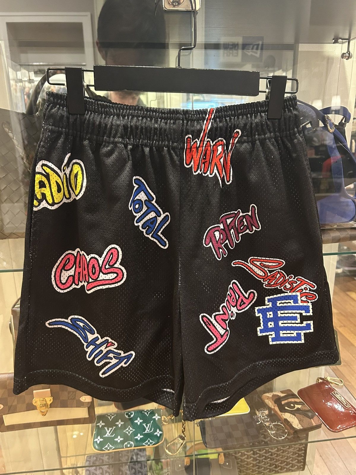 Eric Emanuel Matty Boy Shorts - Black / Blue