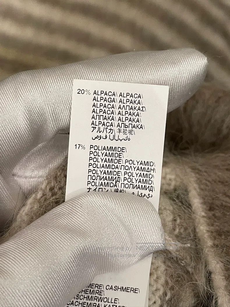 Brunello Cucinelli Brunello Cucinelli Studded striped new wool sweater Size XL / US 12-14 / IT 48-50 - 5 Thumbnail