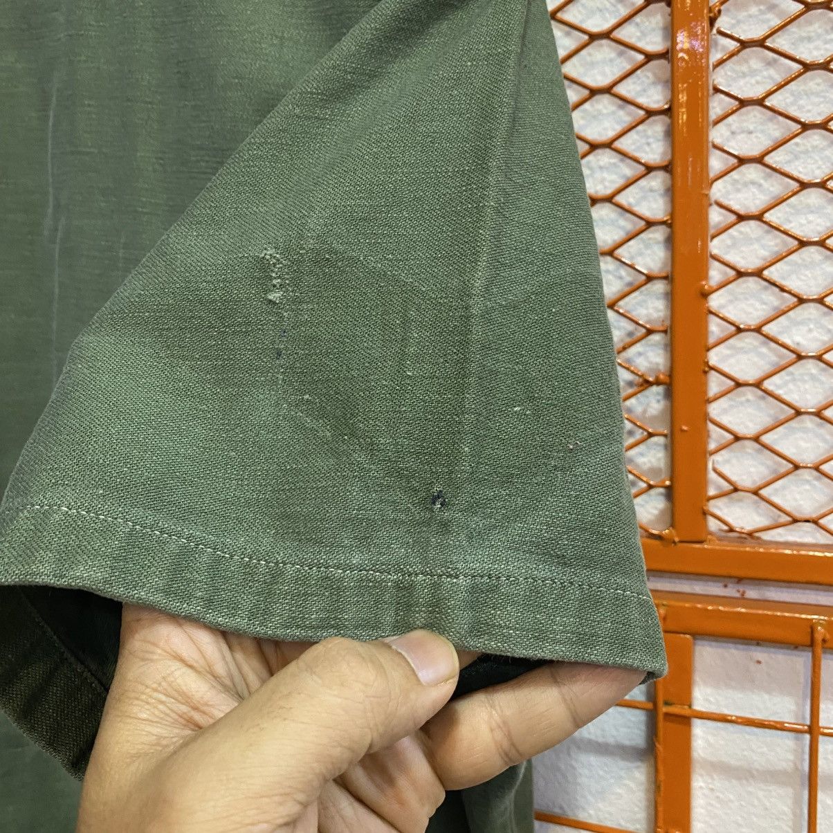 Vintage Vintage US Army Military 60s Shirt❗️ Size US M / EU 48-50 / 2 - 6 Thumbnail