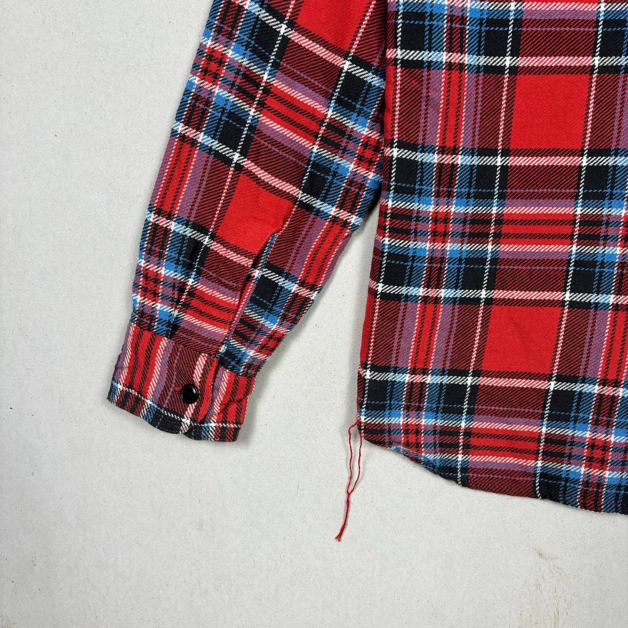 CAT'S PAW × Vintage Vintage Cat’s Paw Harajuku Tartan Punk Shirt Size US M / EU 48-50 / 2 - 5 Thumbnail