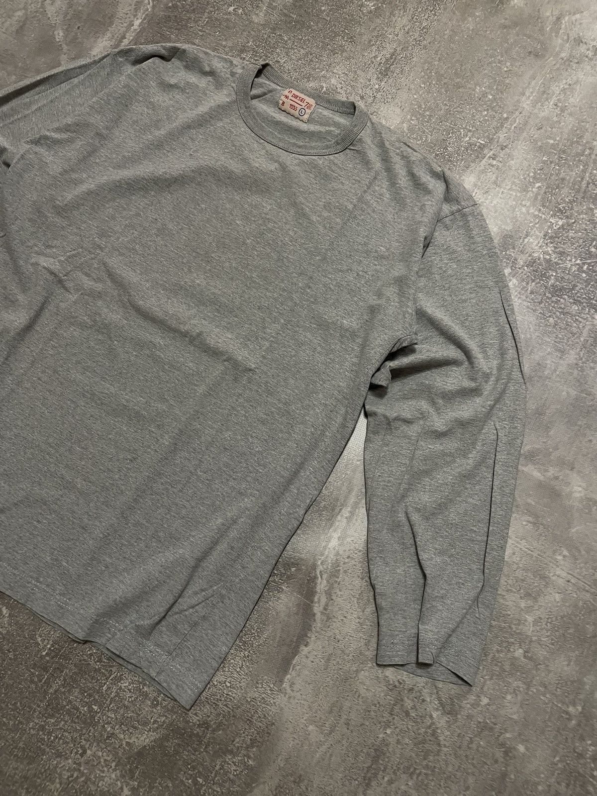 Diesel × Vintage Vintage Diesel Long Sleeve Big Logo Size US L / EU 52-54 / 3 - 7 Thumbnail