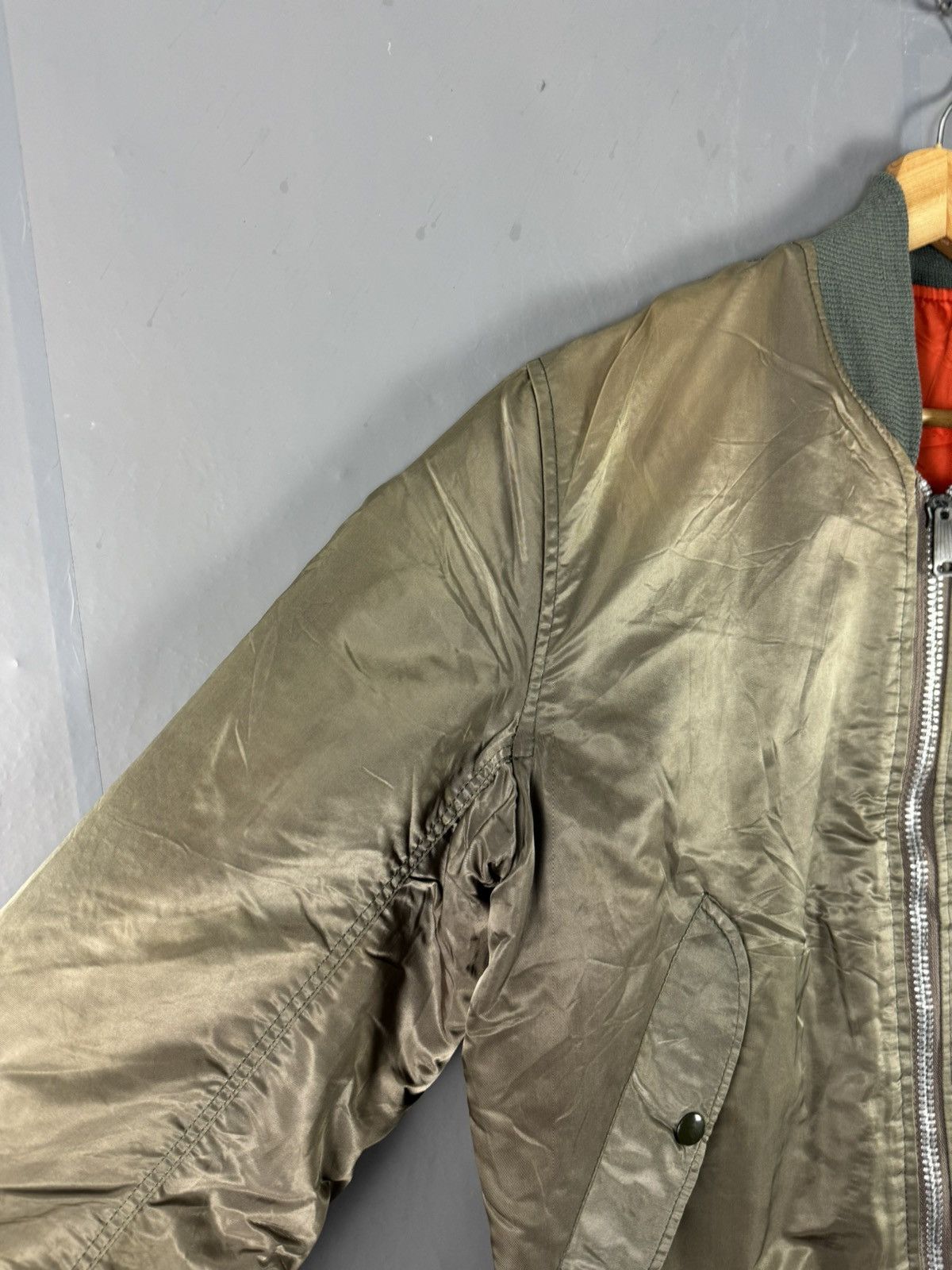 Vintage VINTAGE MA-1 MILITARY STYLE FLIGHT BOMBER JACKET Size US S / EU 44-46 / 1 - 5 Thumbnail