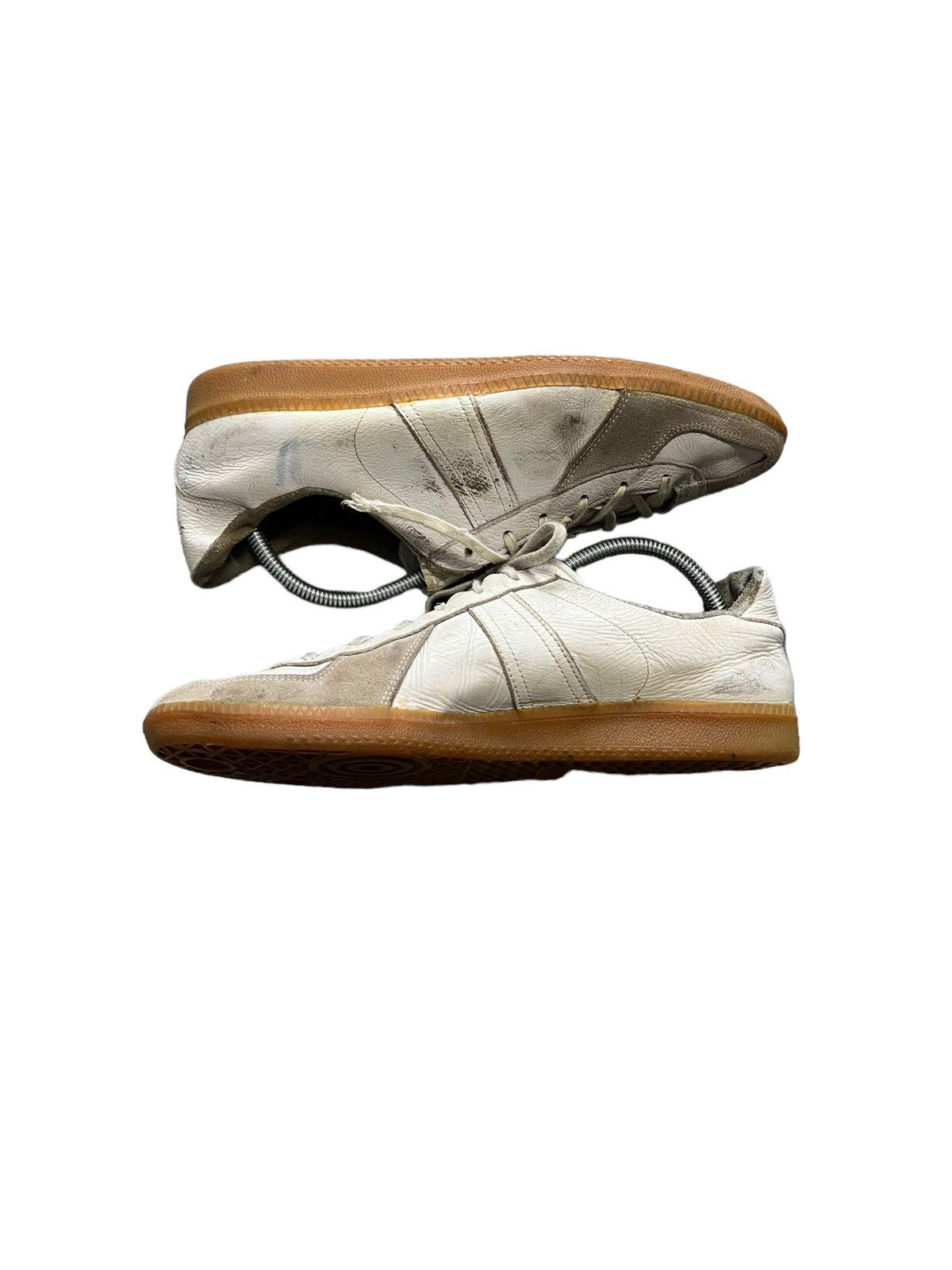 Vintage Vintage BW Sport GATs Sneakers Leather White Military Size US 10 / EU 43 - 2 Thumbnail