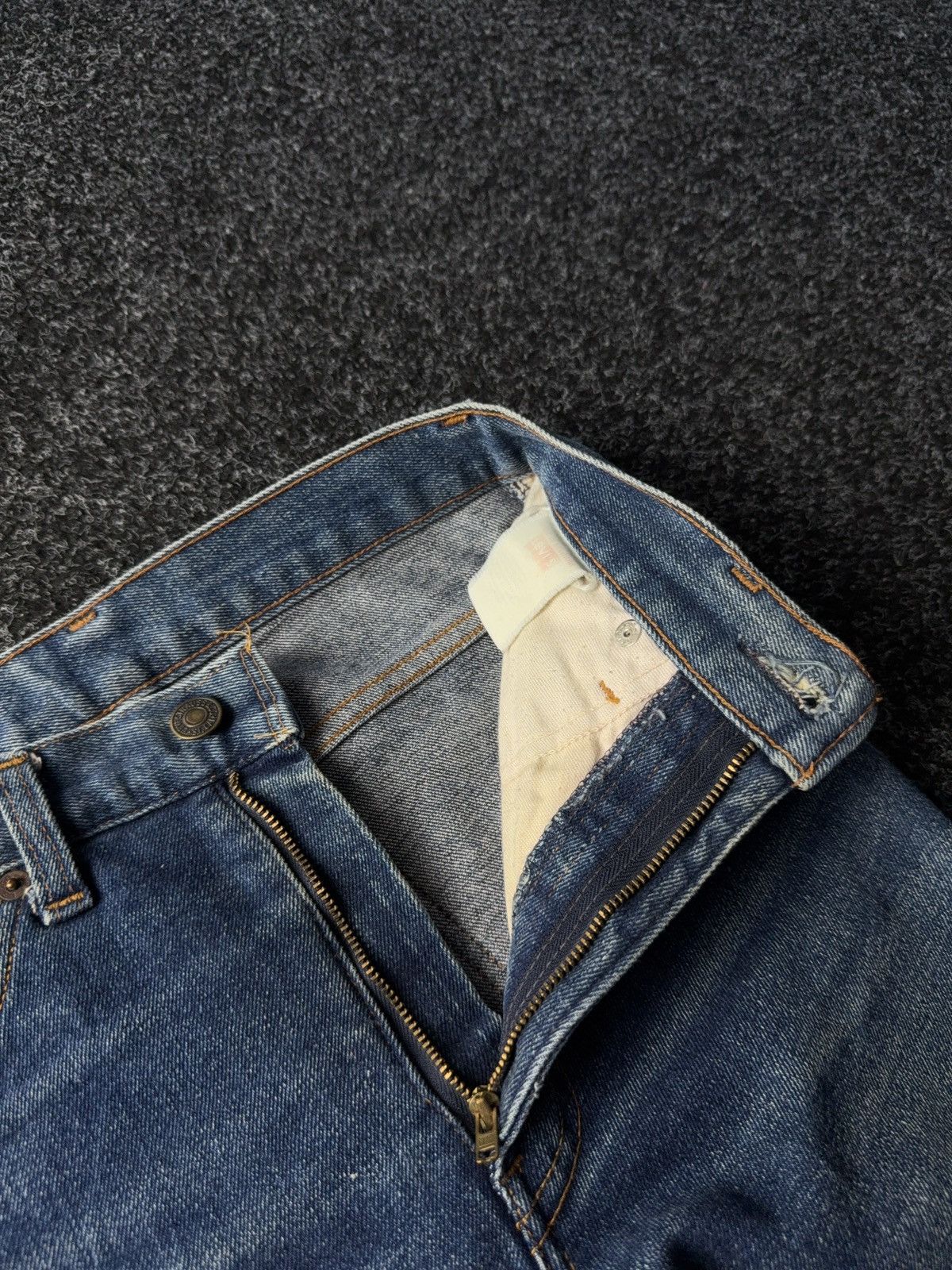 Levi's × Levi's Vintage Clothing × Vintage Vintage 90s Levi’s Zip Skinny Denim Jeans Size 25" / US 0 / IT 36 - 7 Thumbnail
