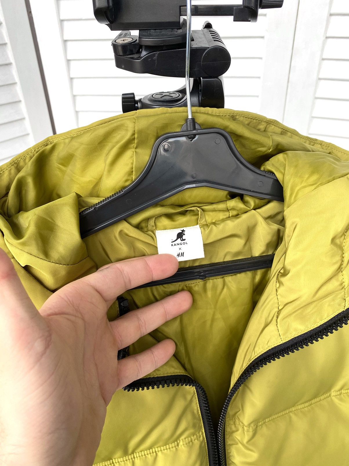 H&M × Kangol Kangol X H&M Green Puffer Cropped Jacket Size S / US 4 / IT 40 - 8 Thumbnail