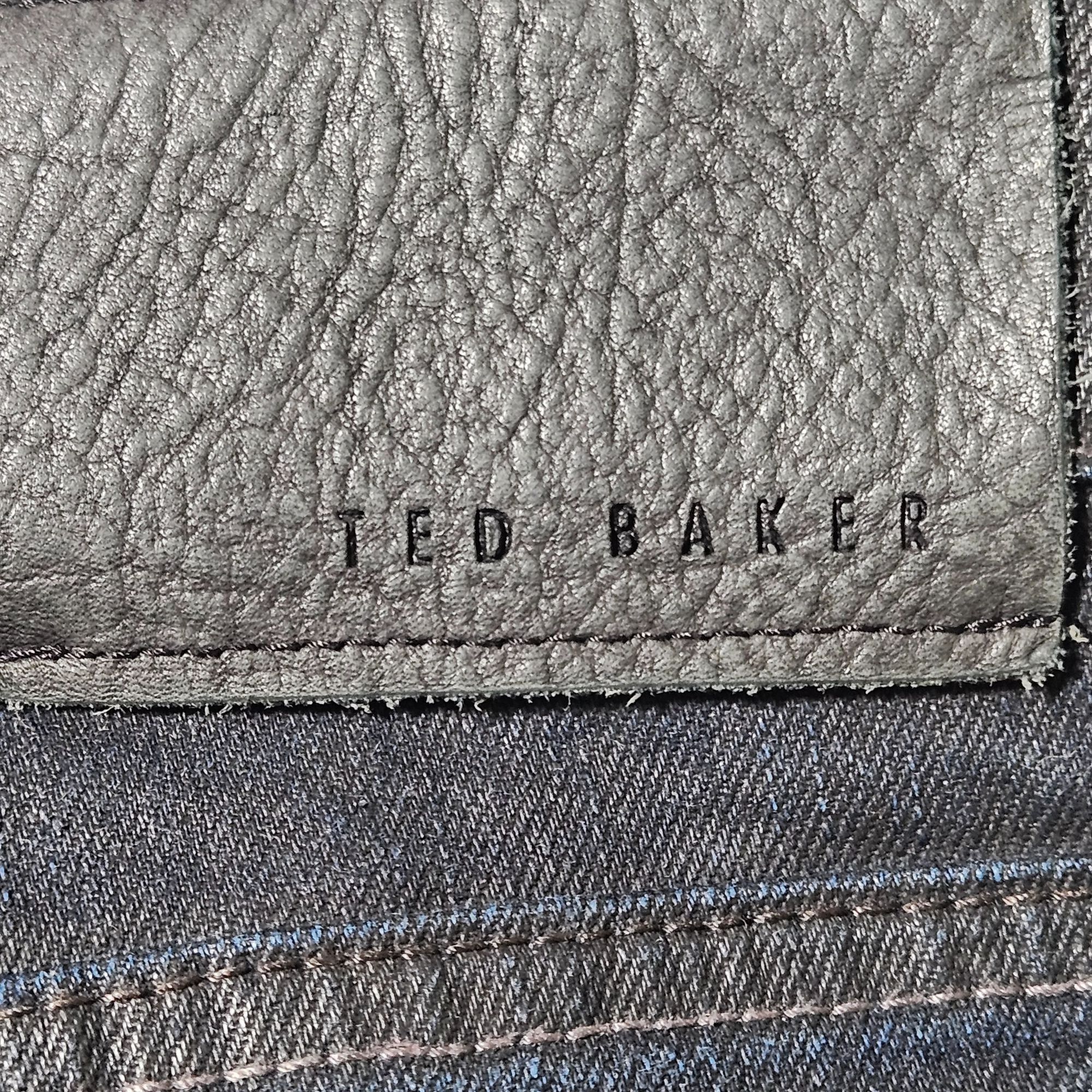 Ted Baker Ted Baker 32R Men Black Denim Jeans Straight Fit Tinned Sard Size US 32 / EU 48 - 10 Thumbnail