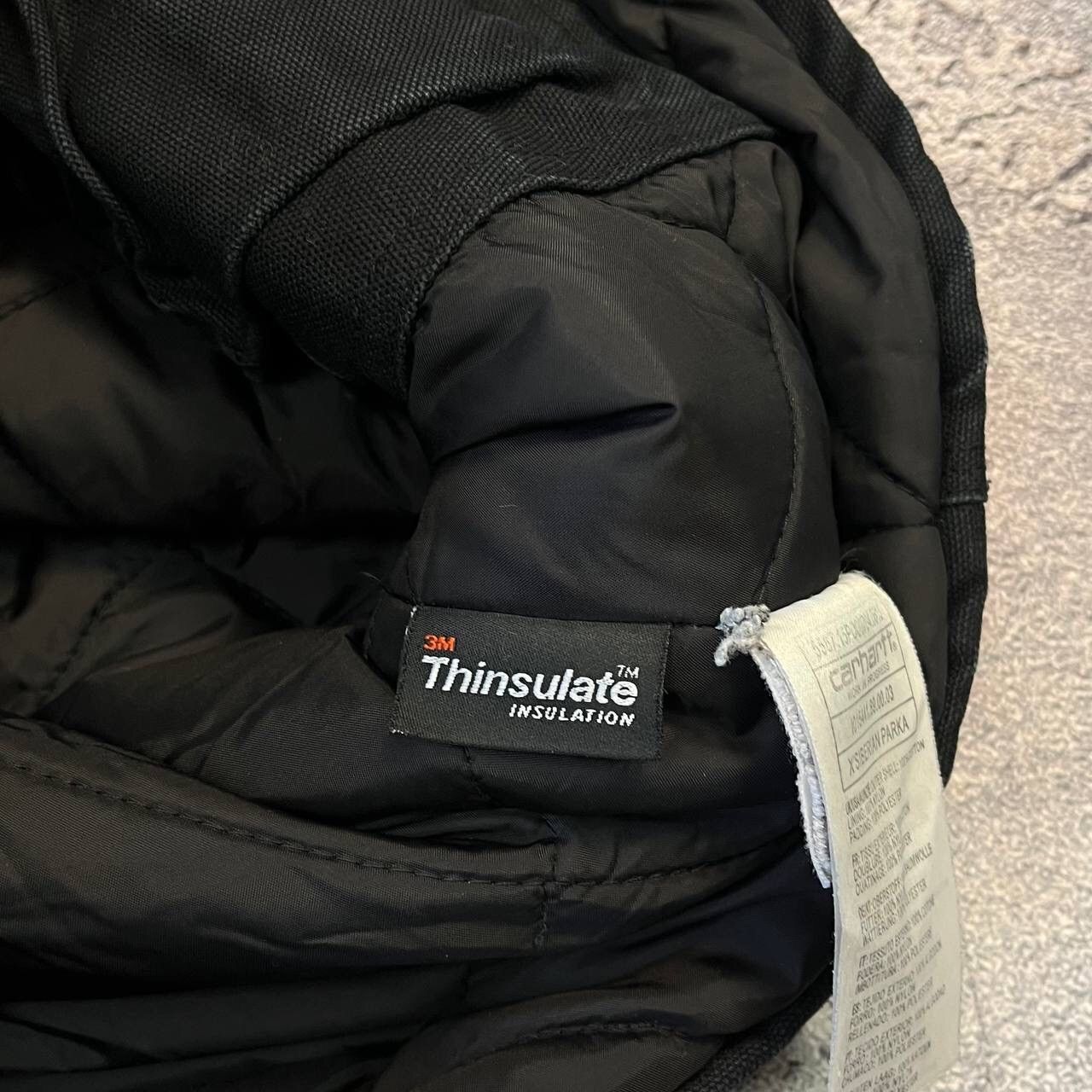 Carhartt Vintage Carhartt Siberian Parka 3M Thinsulate Black Faded Size US XS / EU 42 / 0 - 11 Thumbnail