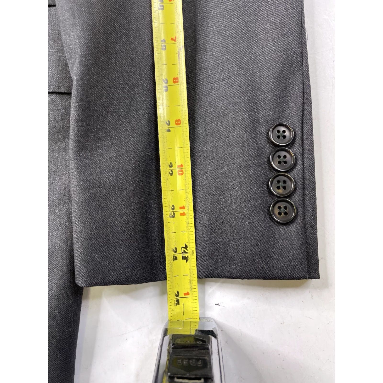 Vintage Hickey Freeman Beacon Traveler Sport Coat Jacket Mens 40R Wool Blazer Size 40R - 5 Thumbnail
