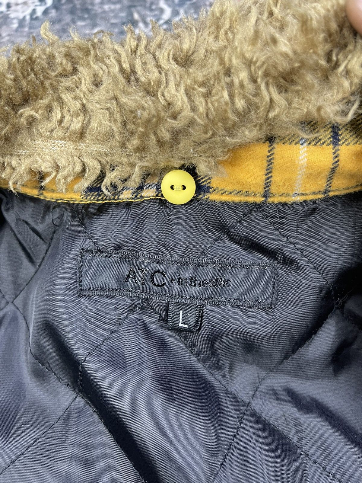 In The Attic ATC + In The Attic Plaid Tartan Flannel Sherpa Edge Jackets Size US M / EU 48-50 / 2 - 12 Thumbnail