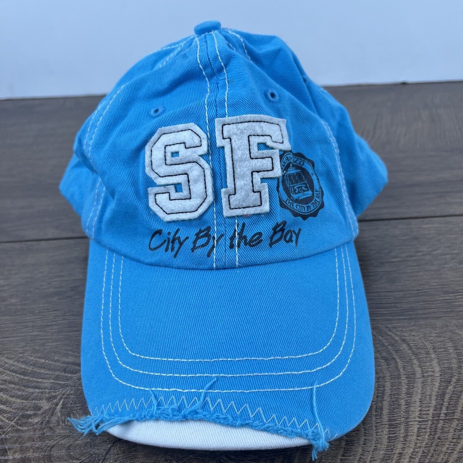 Other San Francisco Hat City by the Bay Hat Blue Cap Adjustable Bl Size ONE SIZE - 1 Thumbnail