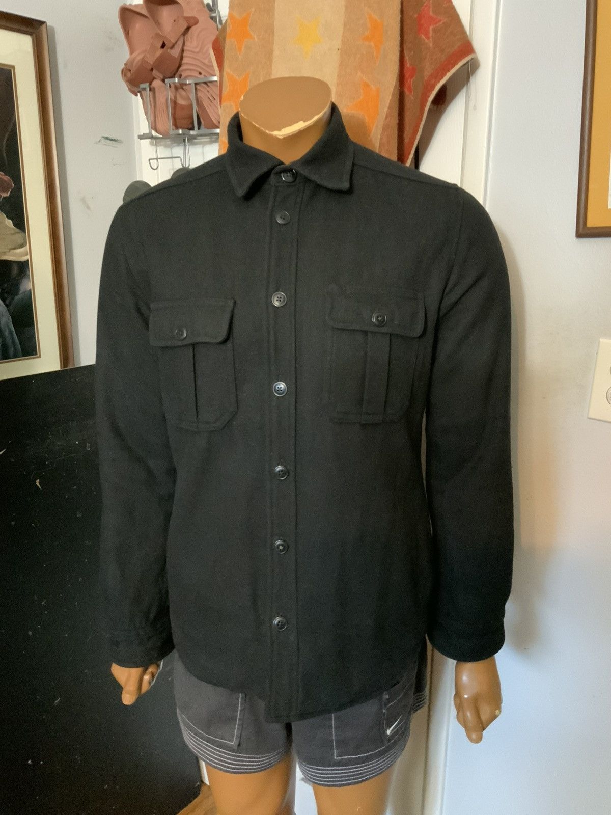 Saturdays NYC Saturdays Surf NYC Wool Board Shirt Jacket Flannel Shacket Size US M / EU 48-50 / 2 - 9 Thumbnail