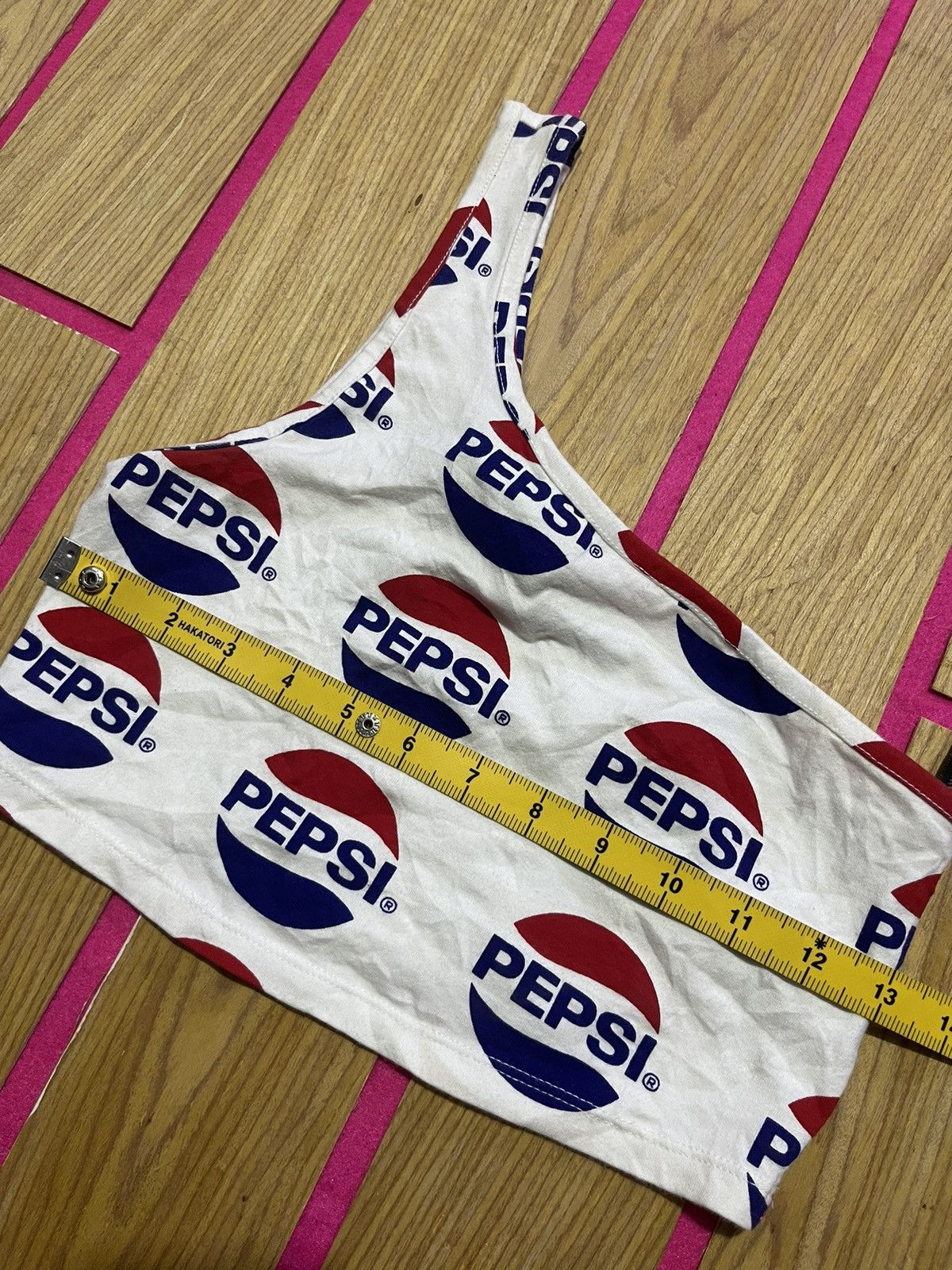 If Six Was Nine Y2K FOREVER 21 X PEPSI TANK TOP WOMEN FULL PRINT Size S / US 4 / IT 40 - 8 Thumbnail