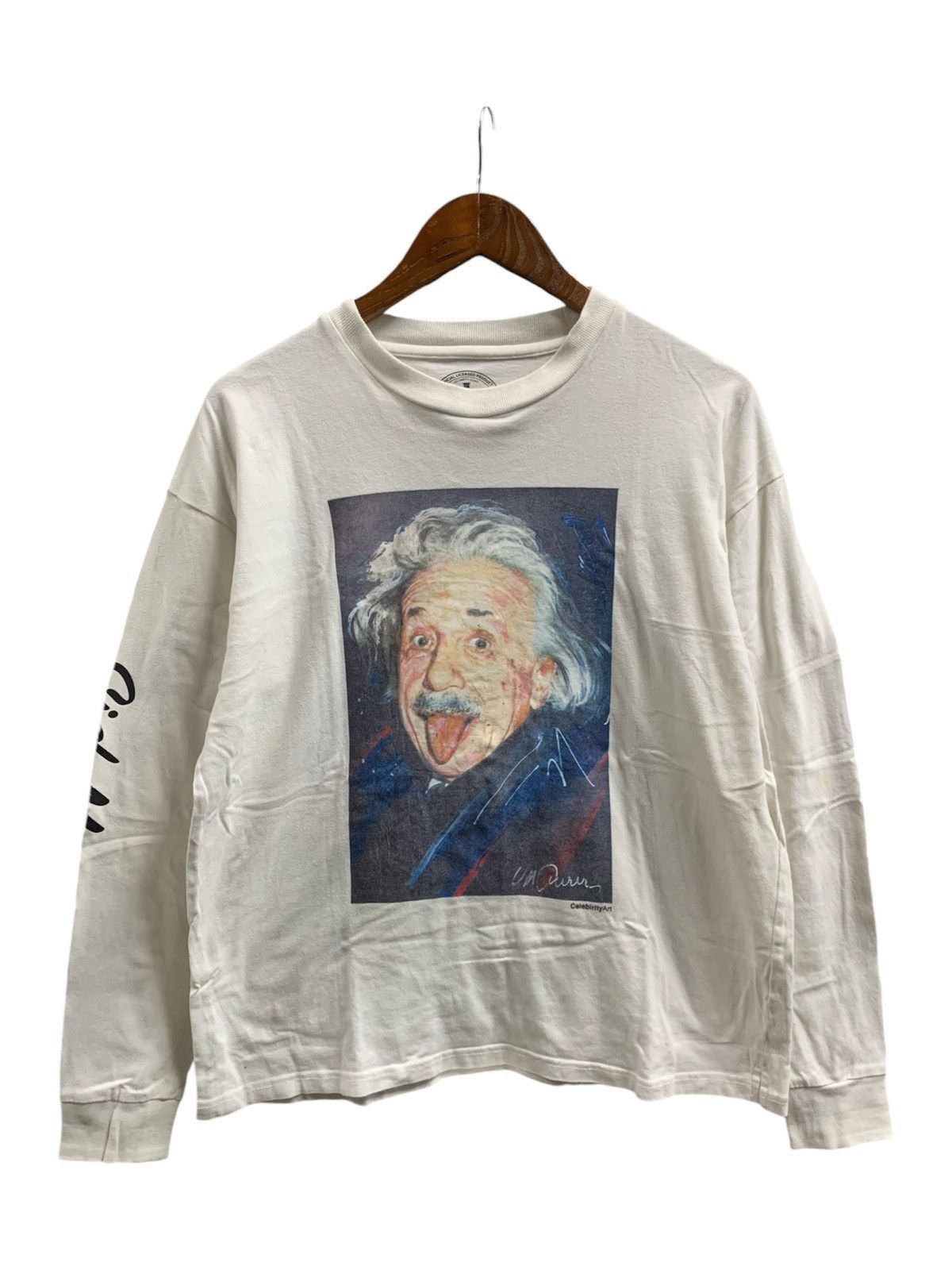 Vintage Albert Einstein white shirt