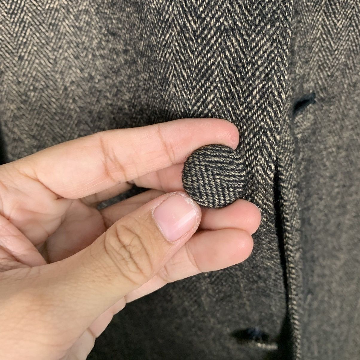 Japanese Brand Sephia Screen Herringbone Jacket Size US M / EU 48-50 / 2 - 14 Thumbnail