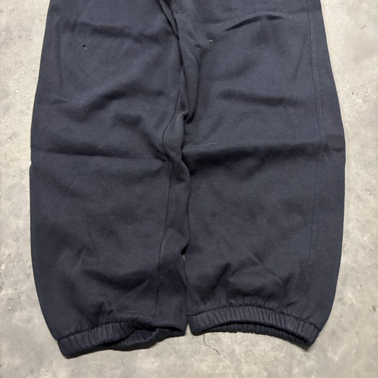 Japanese Brand × Vintage Crazy Vintage Y2K/2000s Baggy Black Streetwear Skater Sweatpants! Size US 36 / EU 52 - 5 Thumbnail