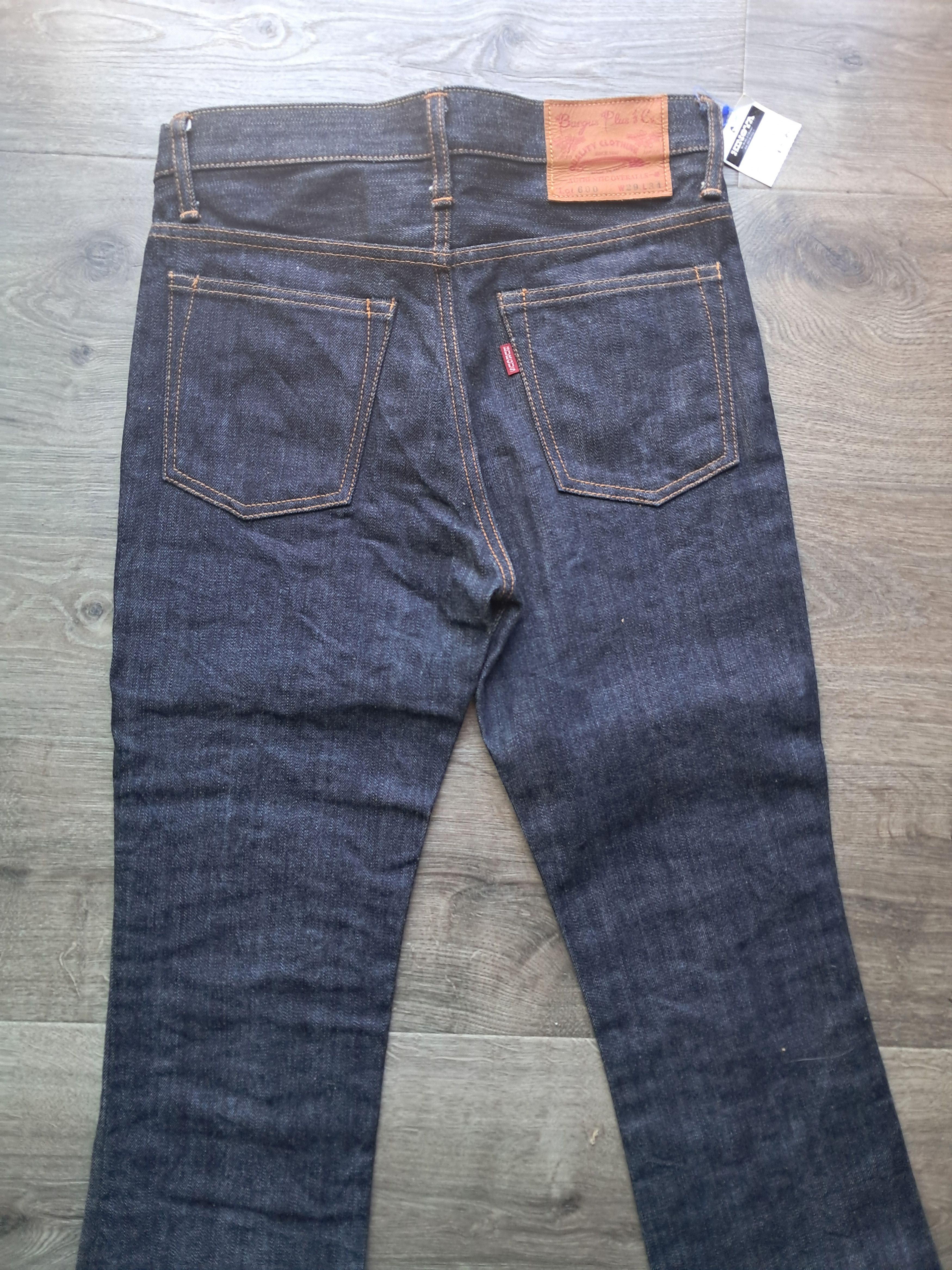 Burgus Plus Burgus Plus - 14.2oz. Non-Selvedge Denim - Boot cut Jeans Size US 29 - 1 Thumbnail