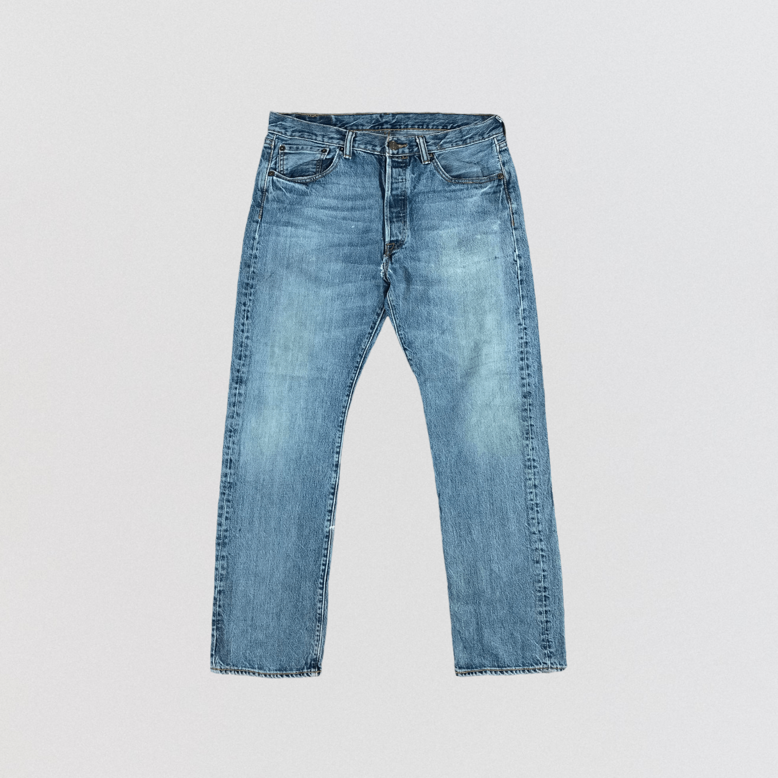Levi's × Vintage Vintage Blue Wash Levis 501 Jeans-JM2862 Size US 34 / EU 50 - 1 Thumbnail