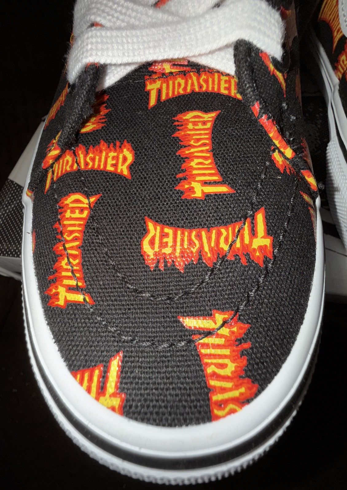 Vans Vans x Thrasher All-Over “Sk8-hi” skate/street shoes NEW! DS Size US 11 / EU 44 - 10 Thumbnail