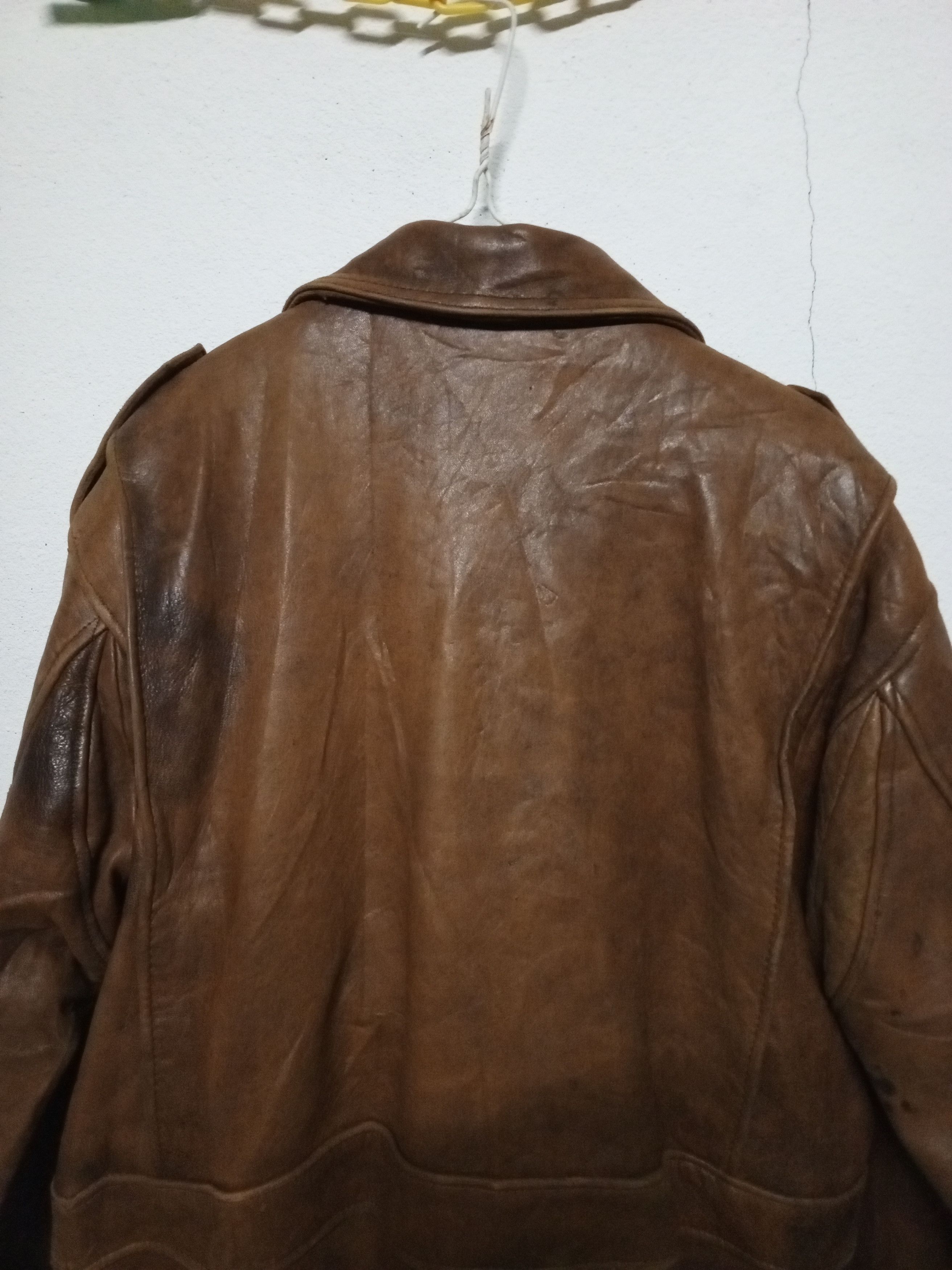 Leather VTG Leather jacket sheepskin Size US L / EU 52-54 / 3 - 7 Thumbnail