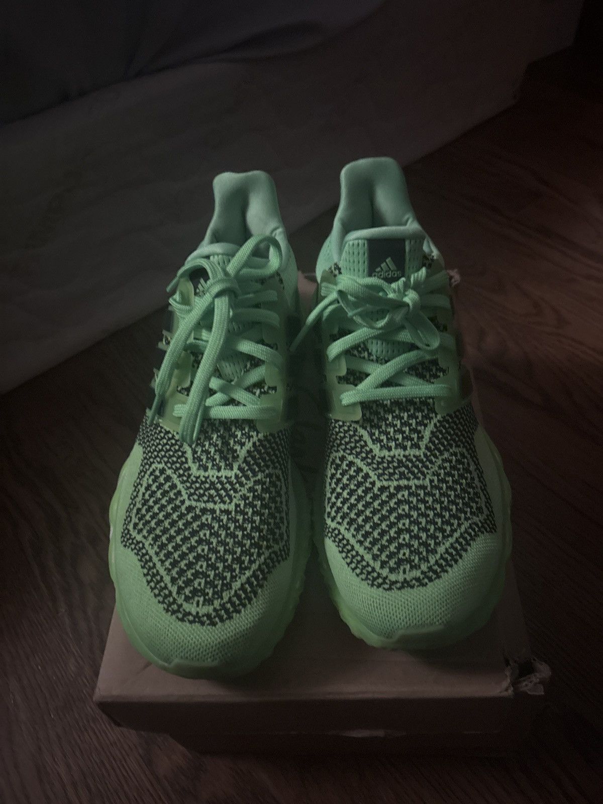 Adidas × Other UV neon green sneakers Size US 11 / EU 44 - 5 Thumbnail