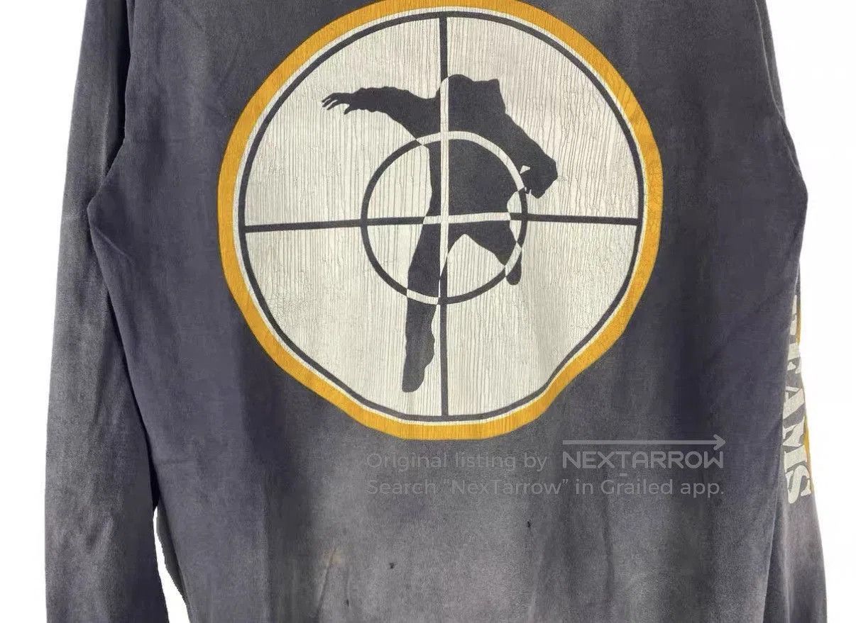 Saint Michael Gray Long Sleeve Graphic Shirt. Size US S / EU 44-46 / 1 - 5 Thumbnail