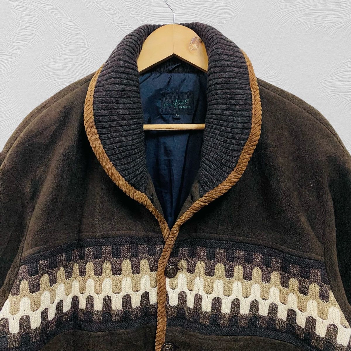Japanese Brand Vintage calfleet navajo aztec jacket Size US XL / EU 56 / 4 - 2 Thumbnail