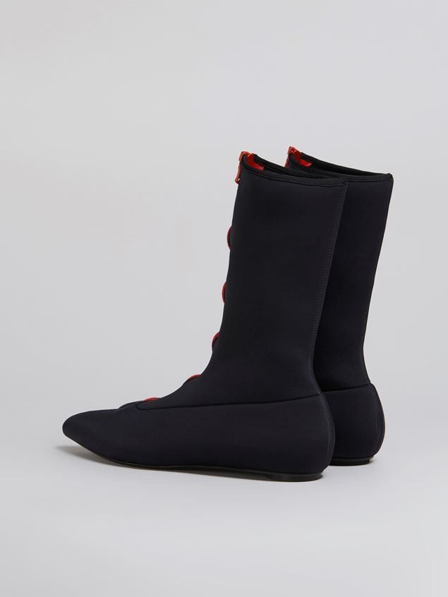 Marni o1y1025 Ankle Boots in Black Size US 5 / IT 35 - 4 Thumbnail