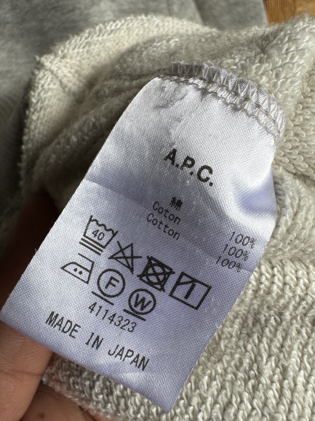 A.P.C. Vintage A.P.C Loose Zipper Hoodie Size US M / EU 48-50 / 2 - 7 Thumbnail