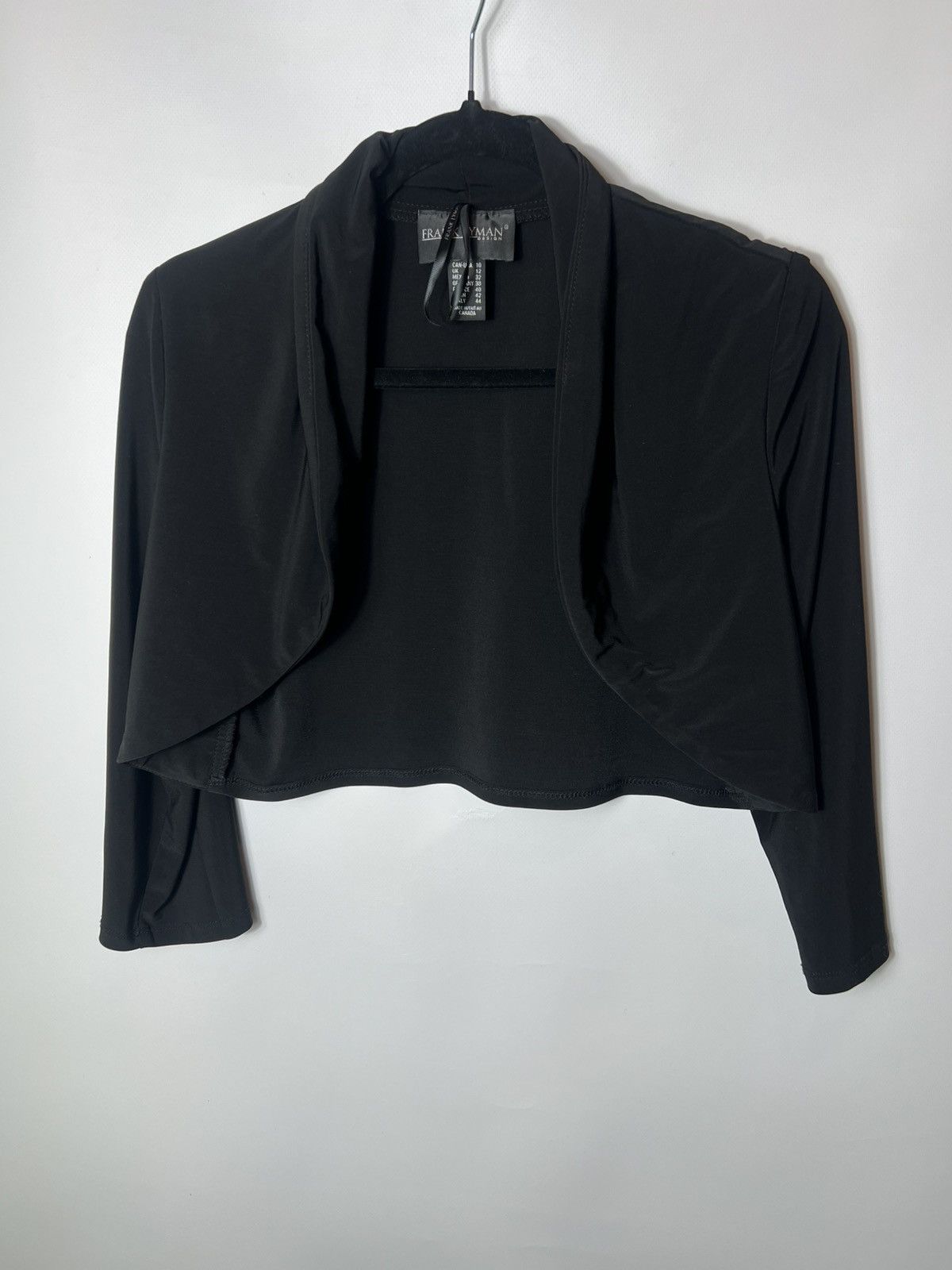 Frank Lyman Vintage luxury designer Frank Lyman Bolero Cardigan Size M / US 6-8 / IT 42-44 - 1 Thumbnail