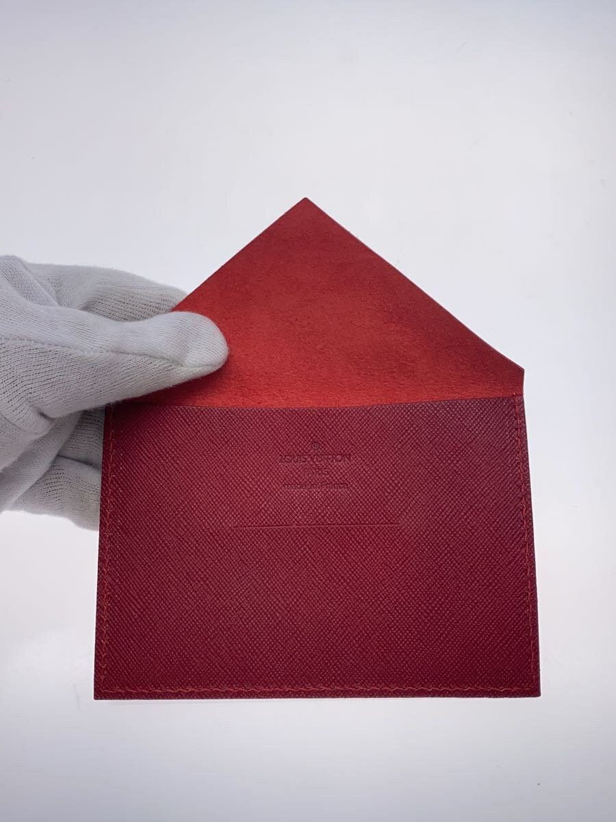 Louis Vuitton Louis Vuitton Card Case Red Size ONE SIZE - 4 Thumbnail