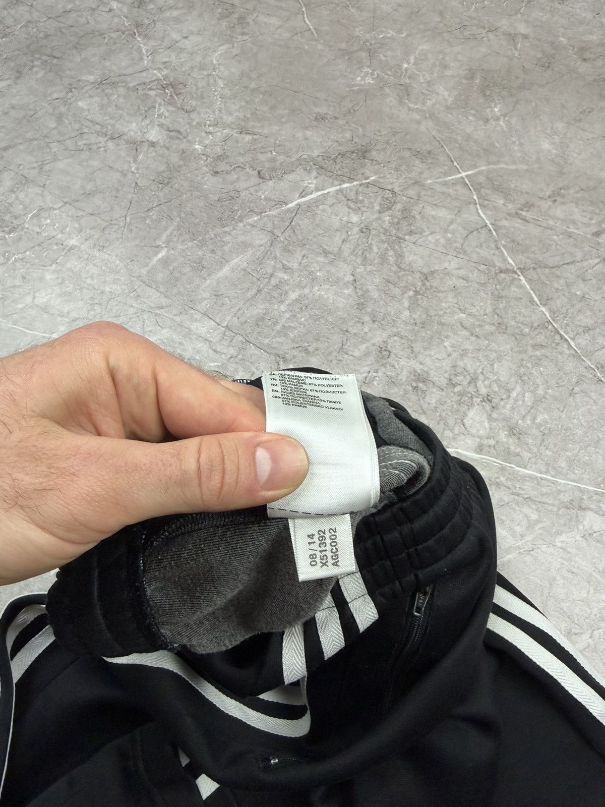 Adidas Adidas Balenciaga Style baggy Track Pants Hype Sweatpants Size US 31 - 9 Thumbnail